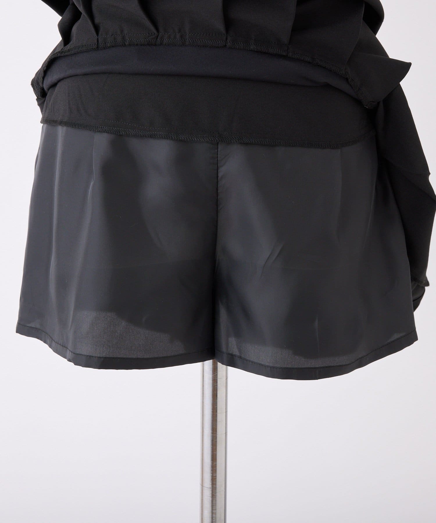 one after another NICE CLAUP(ワンアフターアナザー ナイスクラップ) 【S/Mサイズ展開】リボン付きプリーツミニスカート