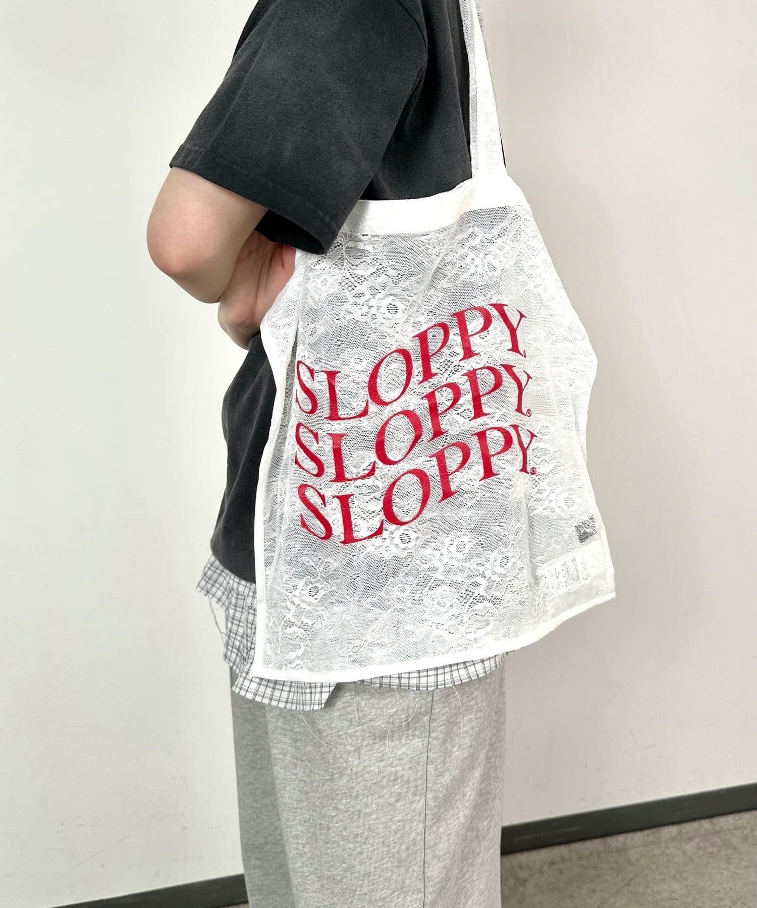 広島/福岡ソラリア/パルクロ限定】SLOPPYレーストート | WHO'S