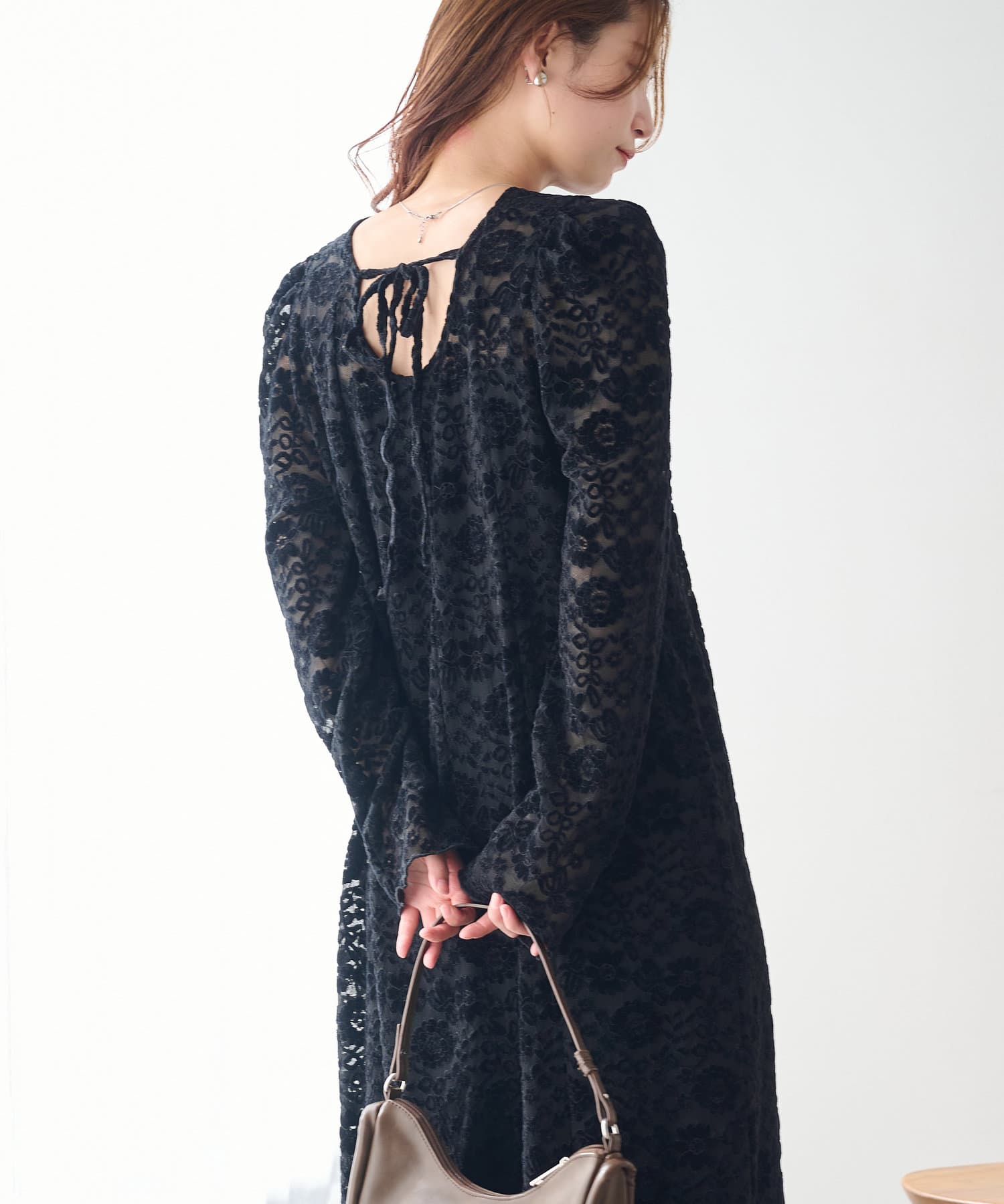 Kastane オケージョンドレス ベロア Kastane ワンピース 「オケージョンドレス/結婚式/低身長サイズ