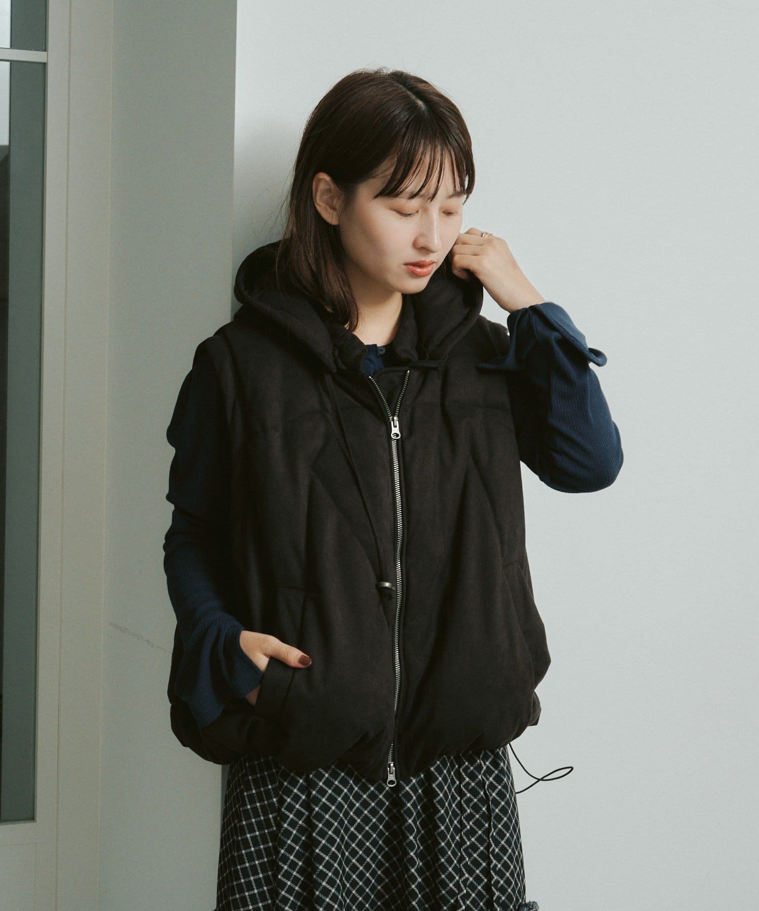 Kastane(カスタネ) 【新色追加/5色展開】ヘンリーリブプルオーバー