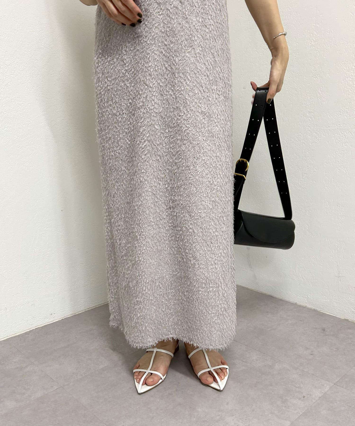 OUTLET(アウトレット) 【SHENERY】ジャカードアメスリドレス