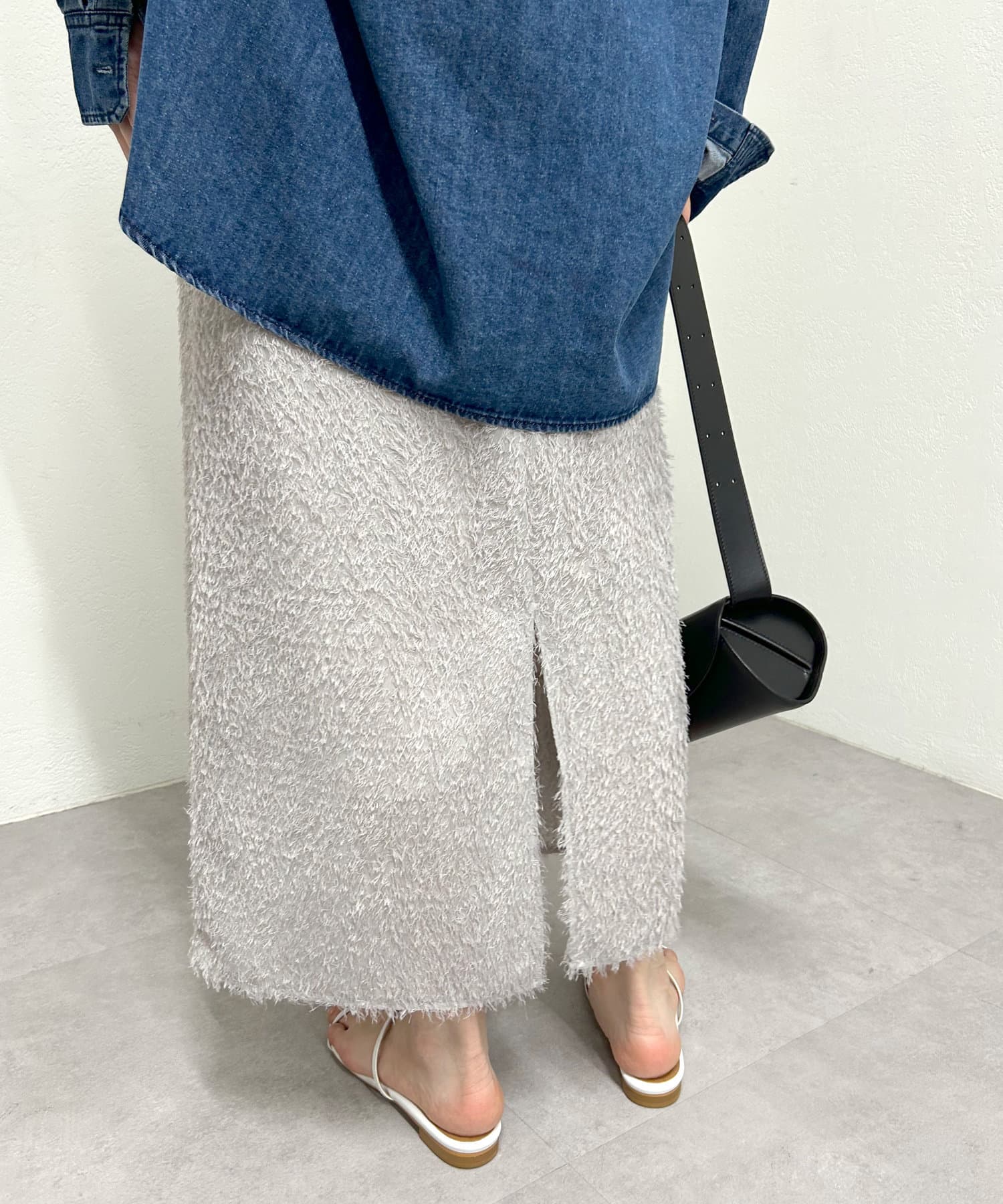 OUTLET(アウトレット) 【SHENERY】ジャカードアメスリドレス