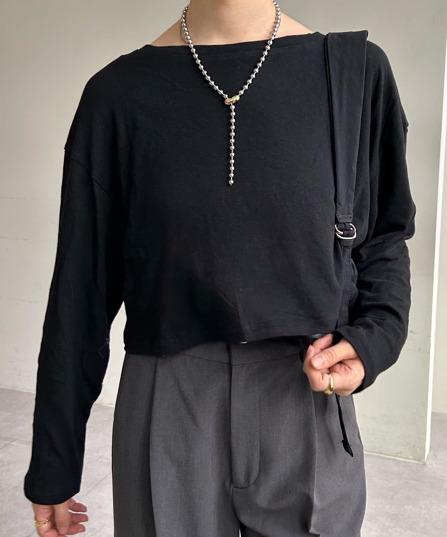 OUTLET(アウトレット) 【SHENERY】シアーBIGショートロンTee