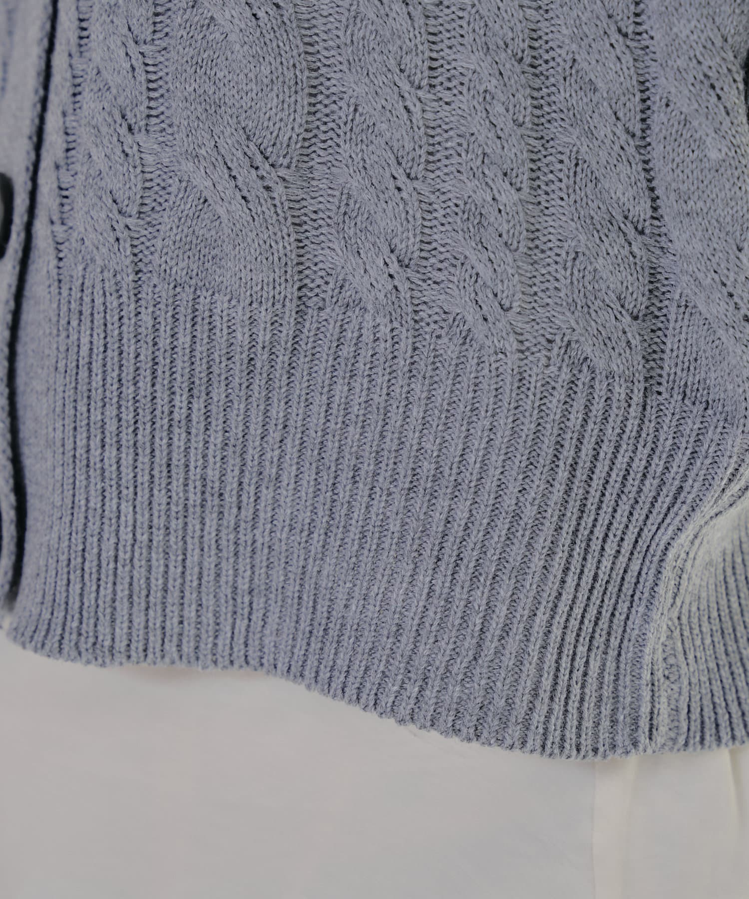 Remind me and forever(リマインドミーアンドフォーエバー) 袖リボンMIX糸カーデ