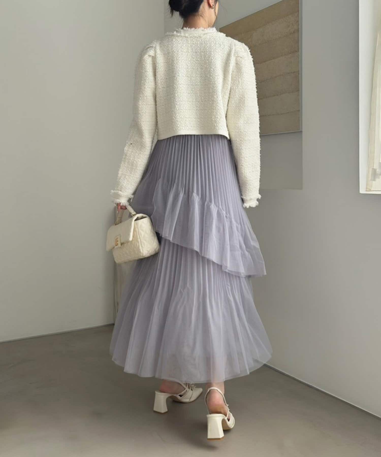 NICE CLAUP / OLIVE des OLIVE OUTLET(ナイスクラップ  / オリーブ デ オリーブ アウトレット) 【one after another】ニットセットワンピ