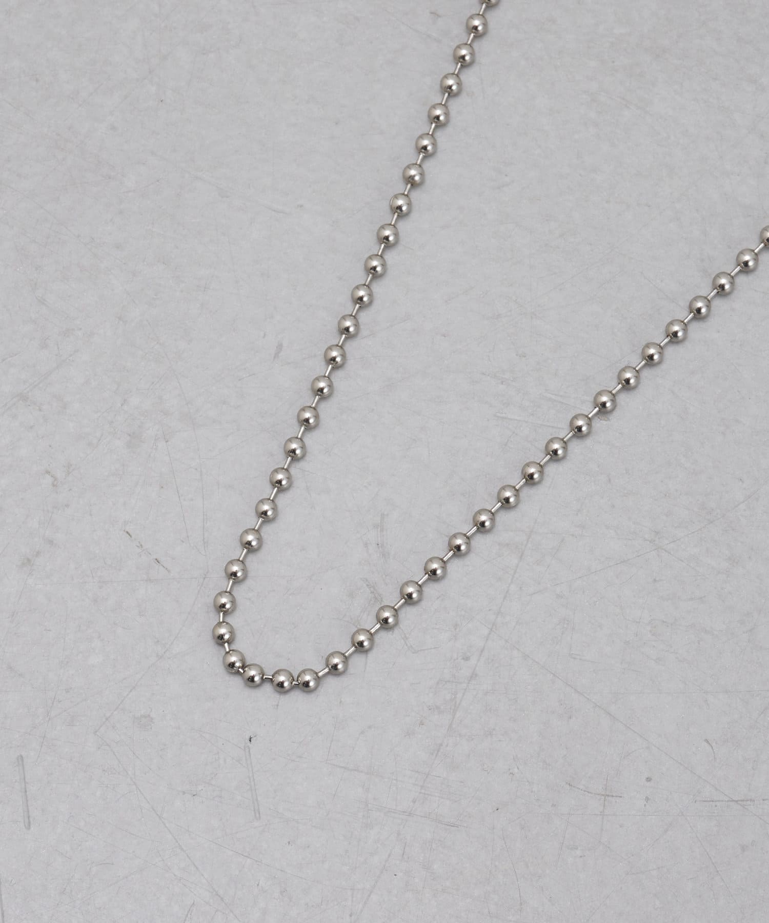 Jena　espace merveilleux(ジェナ　エスパスメルヴェイユ) ボールチェーンシェルネックレス