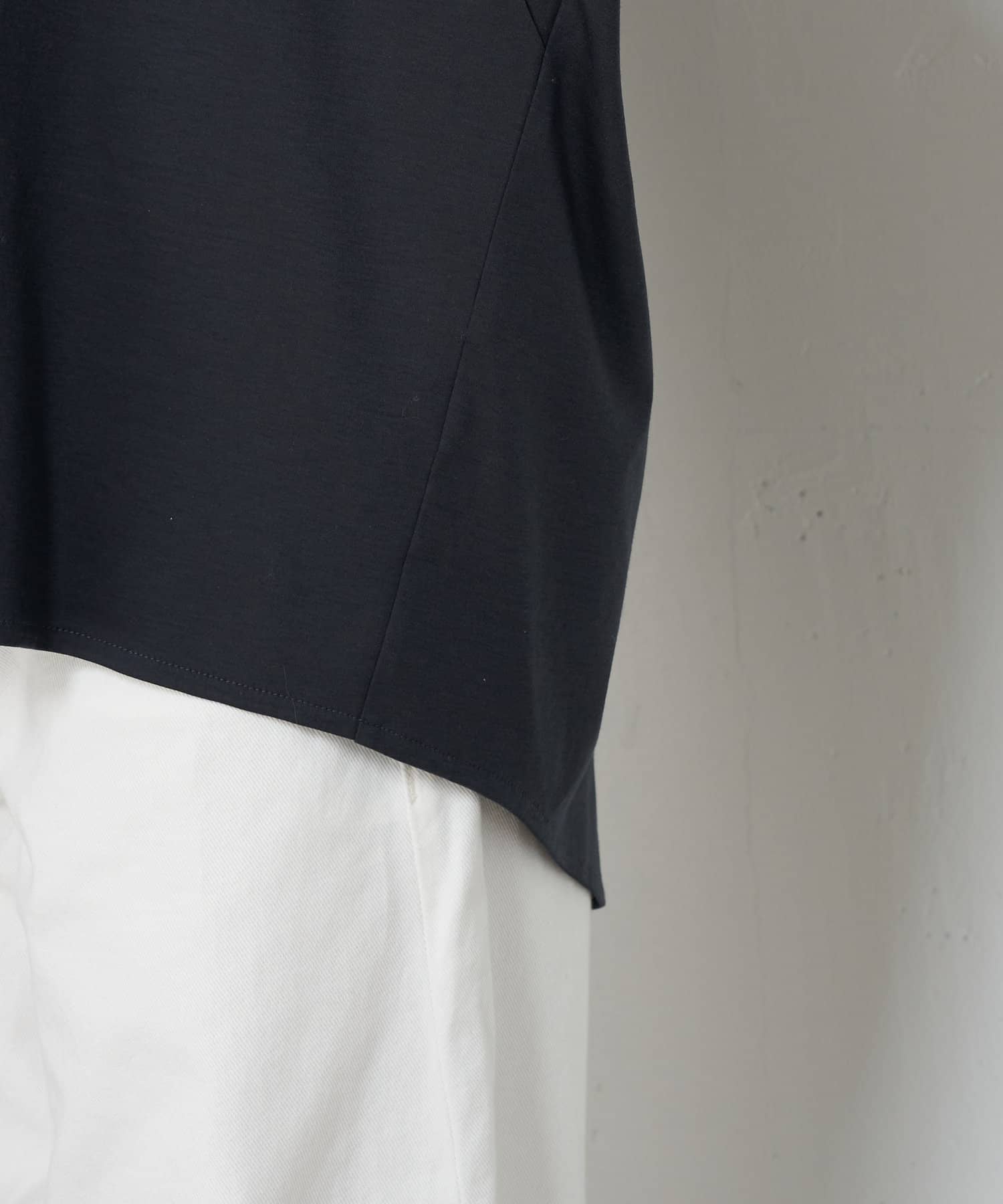 Jena　espace merveilleux(ジェナ　エスパスメルヴェイユ) バックリボンギャザーカットソー