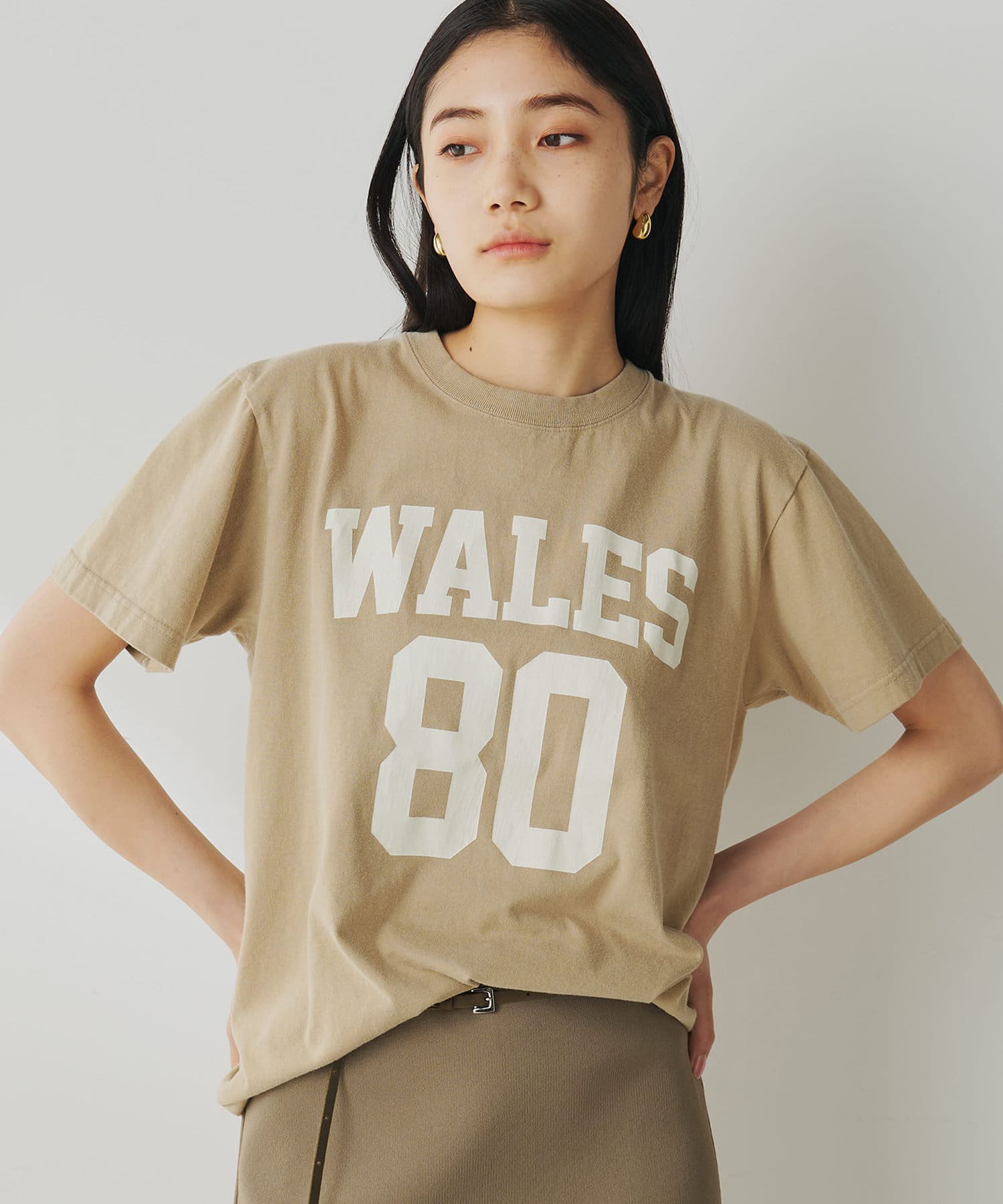 ウィムガゼット Whim Gazette ナンバリングTシャツ （offwhite
