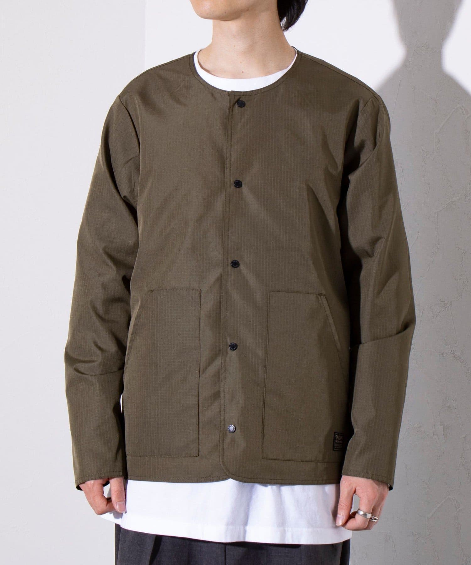 FREDY & GLOSTER(フレディ アンド グロスター) 【TAION】ミリタリーRipstop リバーシブル クルーネック カーディガン