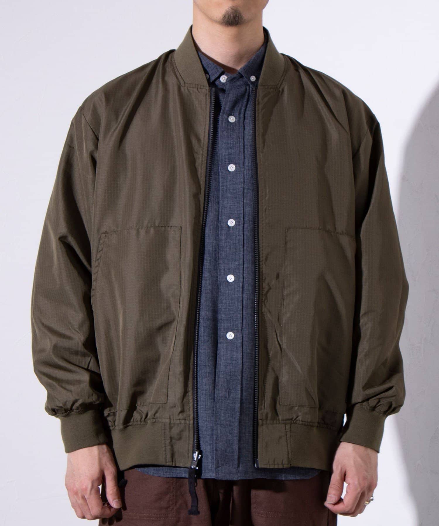 FREDY & GLOSTER(フレディ アンド グロスター) 【TAION/タイオン】ミリタリーRipstop リバーシブル MA-1