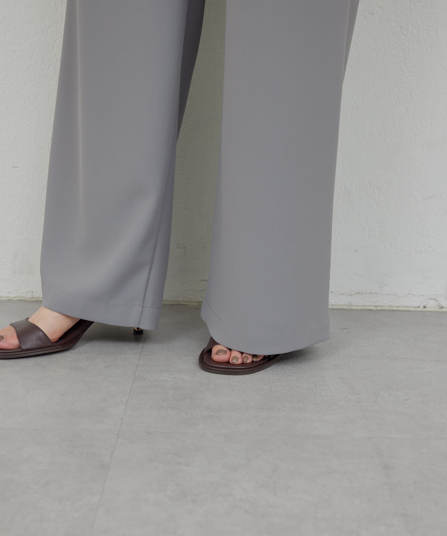 GALLARDAGALANTE(ガリャルダガランテ) NEWタックワイドパンツ