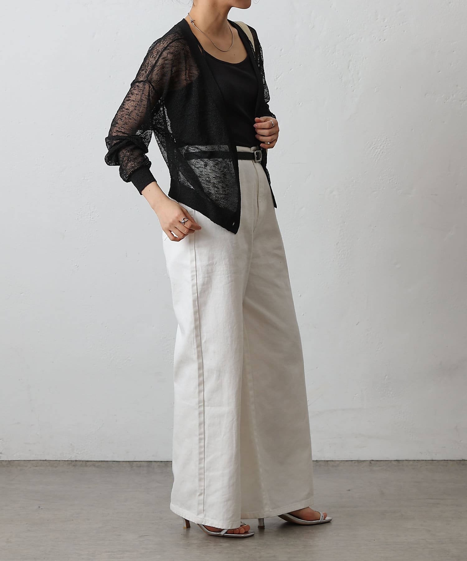 COLONY 2139(コロニー トゥーワンスリーナイン) スラブシアーカーディガン