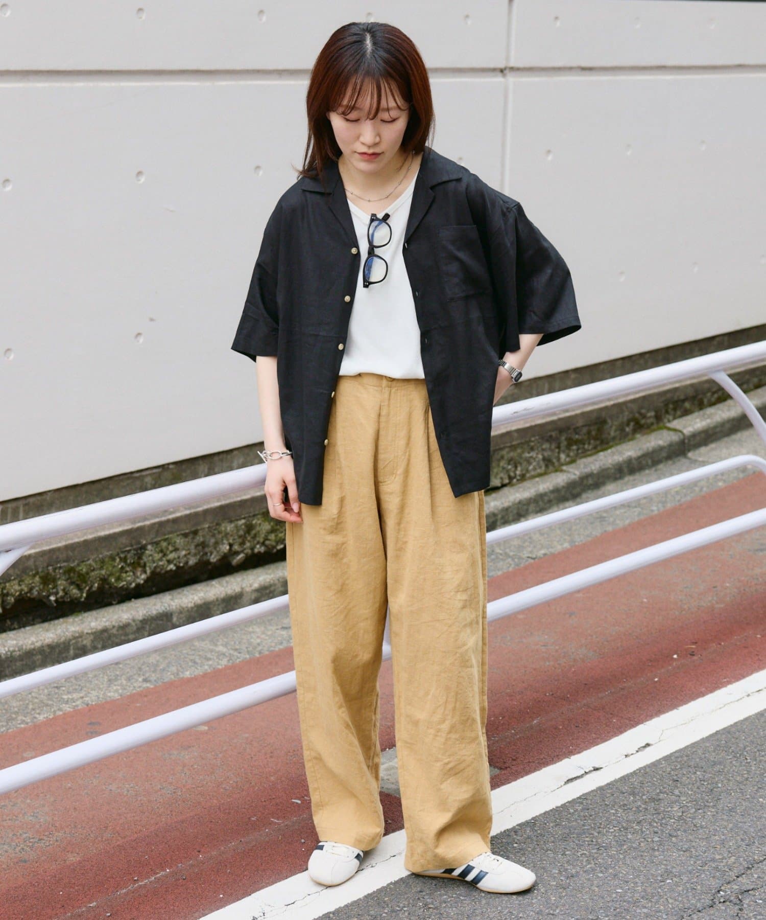 リネンレーヨンオープンカラーシャツ セール】 リネンレーヨン オープンカラーシャツ （シャツ