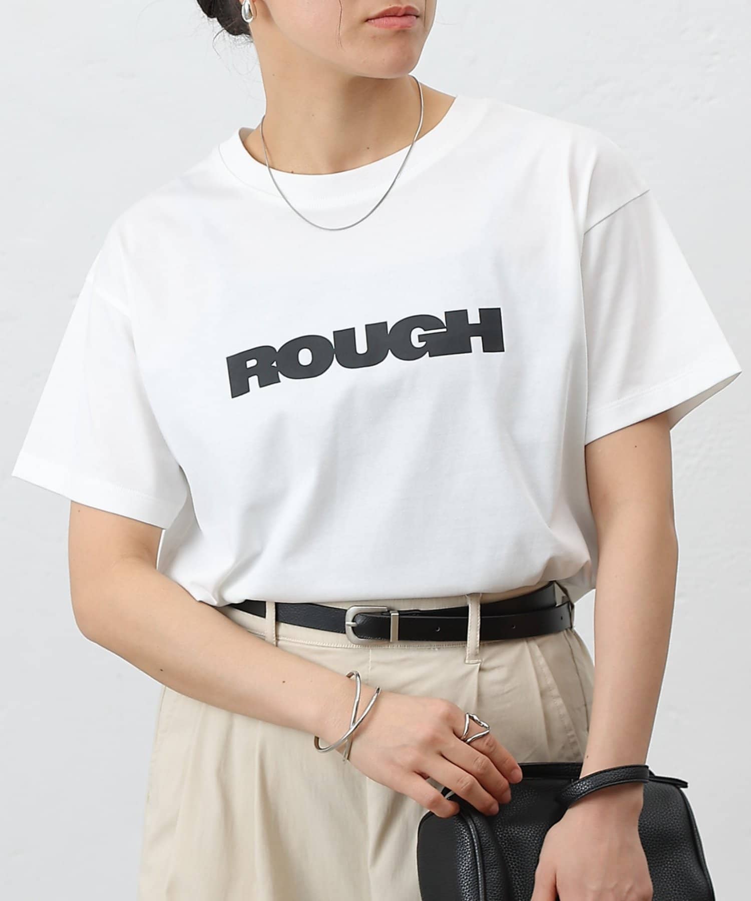 COLONY 2139(コロニー トゥーワンスリーナイン) ROUGHプリントTシャツ