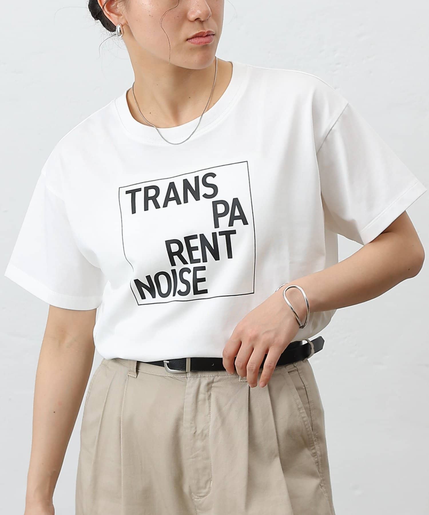COLONY 2139(コロニー トゥーワンスリーナイン) TRANSPAプリントTシャツ