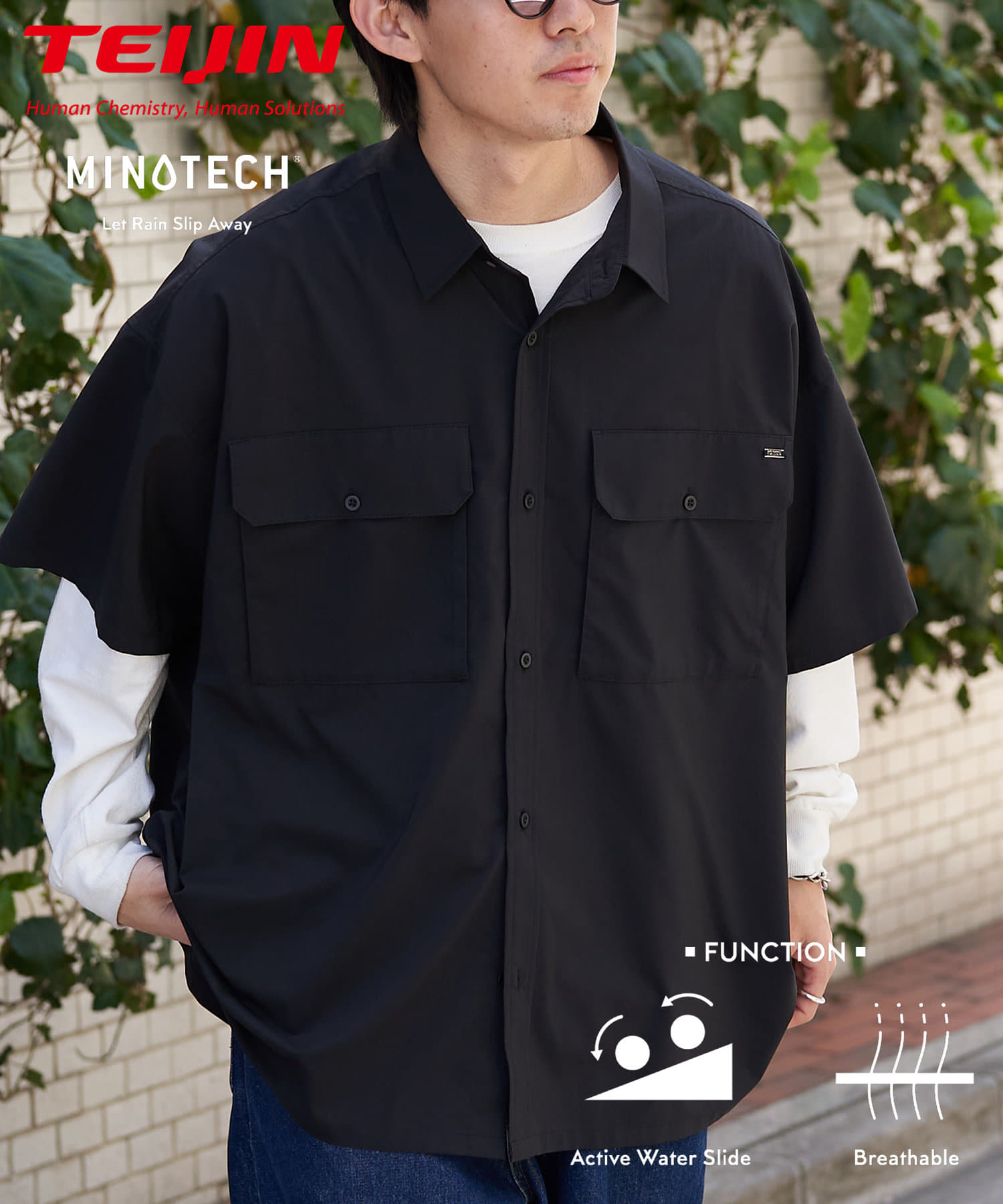 【新品未開封・送料無料】 MOL】ユニセックスドライバーズワイドシャツ TYPY CIAOPANIC | 服&ファッション小物