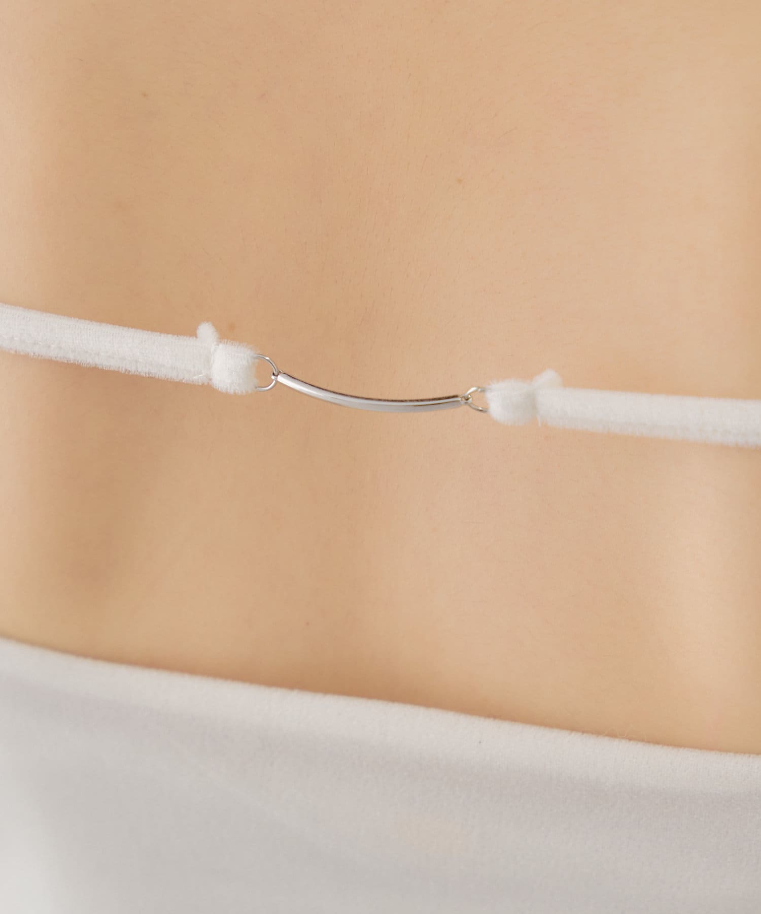 OUTLET(アウトレット) 【Chico】チャーム付きベロアキャミ