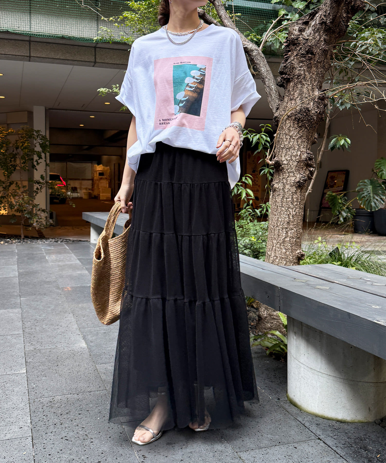 DOUDOU ワイドフォトTEE 未着用　最終お値下げ☆ ワイドフォトTEE | DOUDOU(ドゥドゥ)レディース | PAL CLOSET