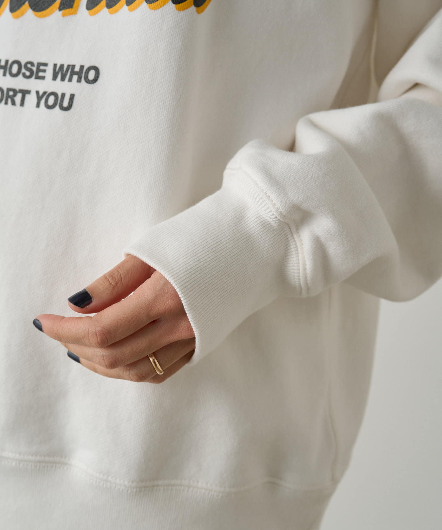 OUTLET(アウトレット) 【Loungedress】ロゴスウェット