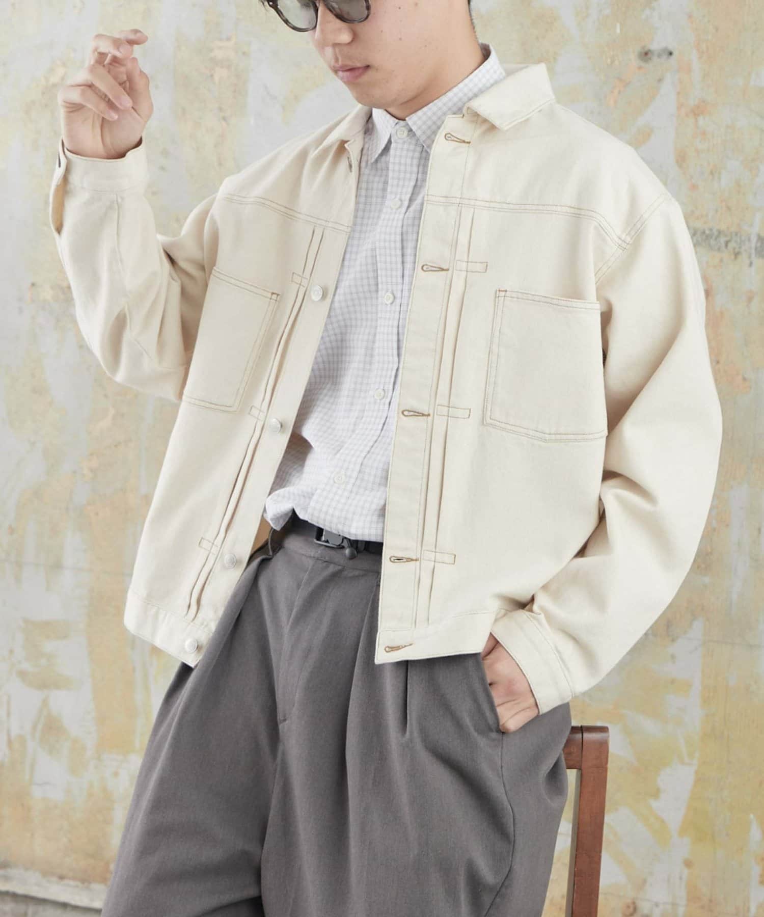 検討中 CHAOPANICTYPY vintagedenimショート丈ジャケット KELLY】vintagedenimショート丈ジャケット | CIAOPANIC TYPY