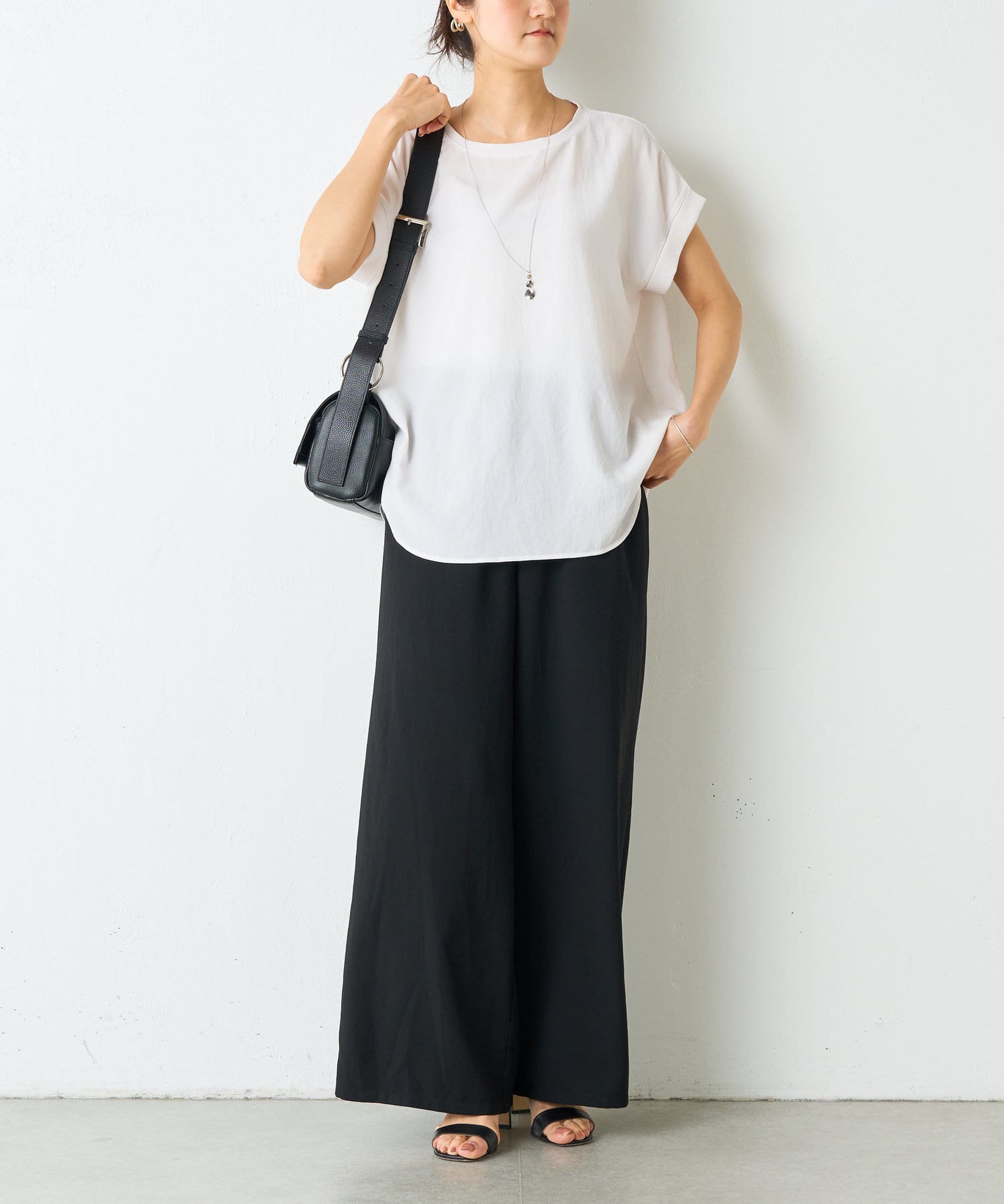 BEARDSLEY(ビアズリー) ストレッチジョーゼットブラウス