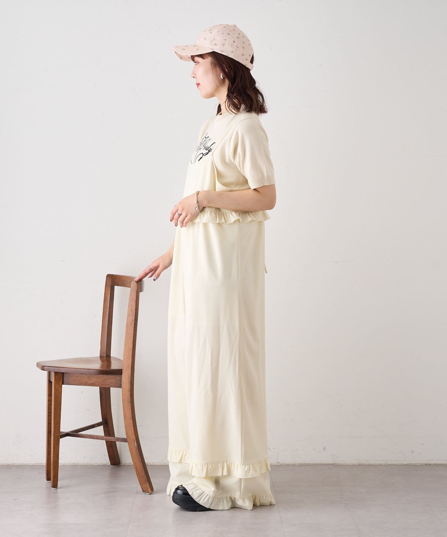 w closet(ダブルクローゼット) フラワーキャップ