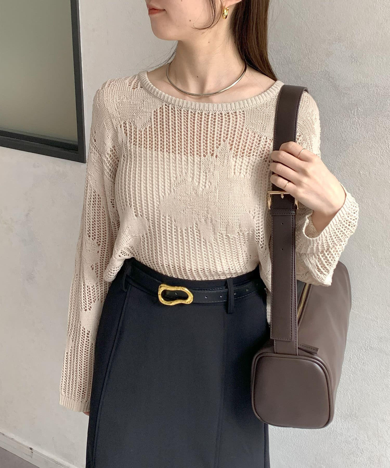 girlish ガーリッシュ　TSUNOニット girlish ガーリッシュTSUNOニット