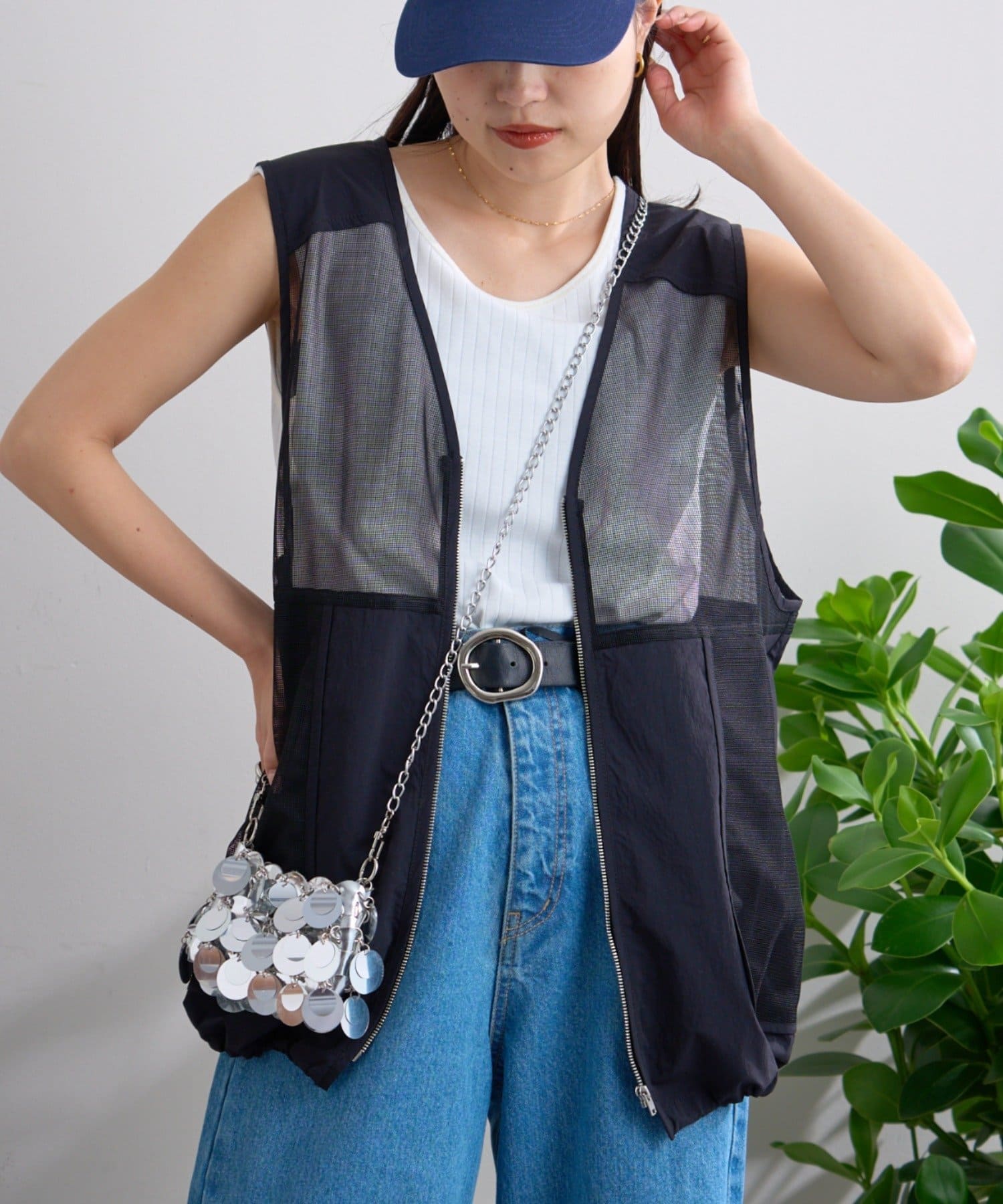 CIAOPANIC TYPY(チャオパニックティピー) 切替フィッシングベスト