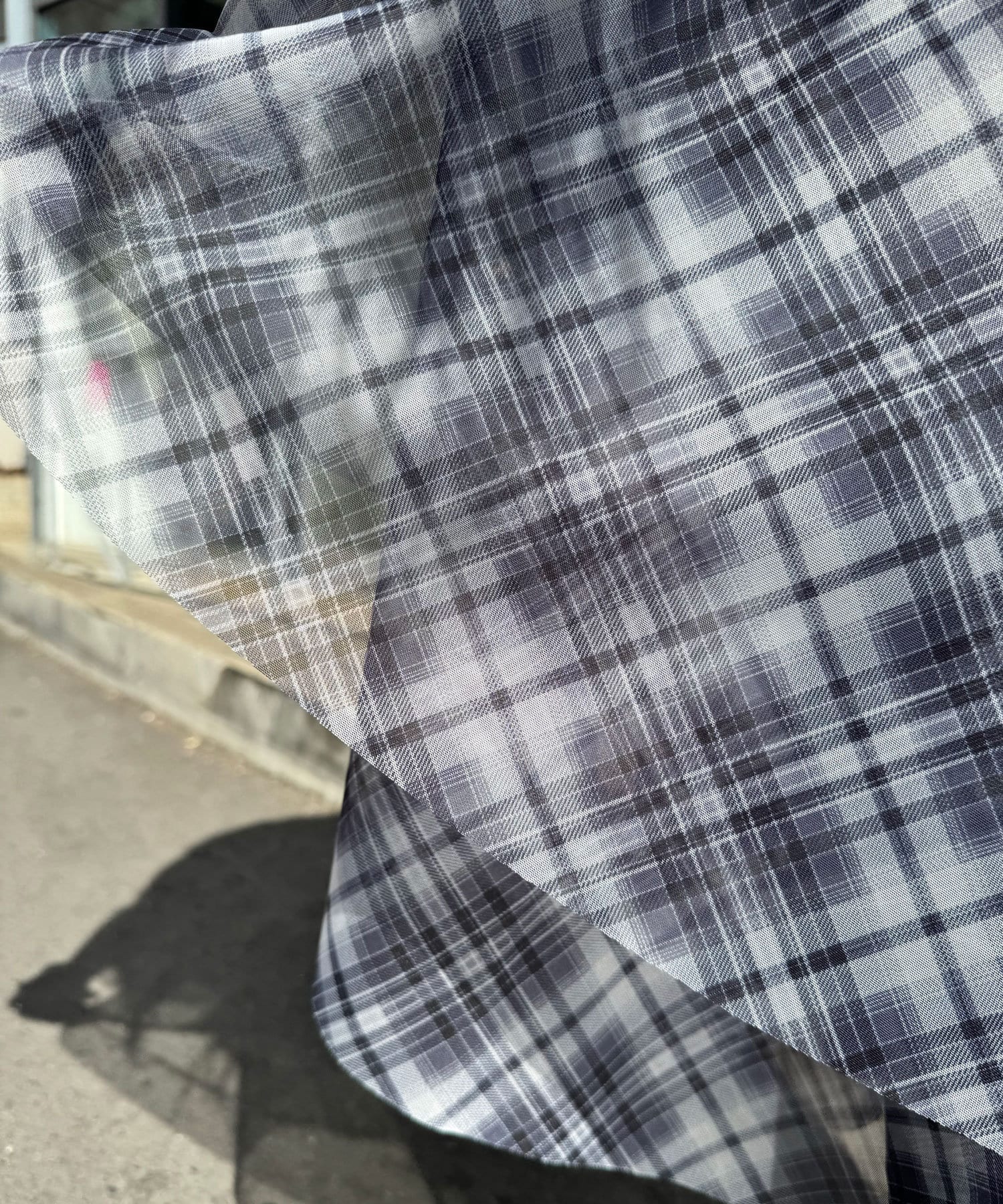 CIAOPANIC(チャオパニック) 【WEB限定】チェックチュールマーメイドスカート