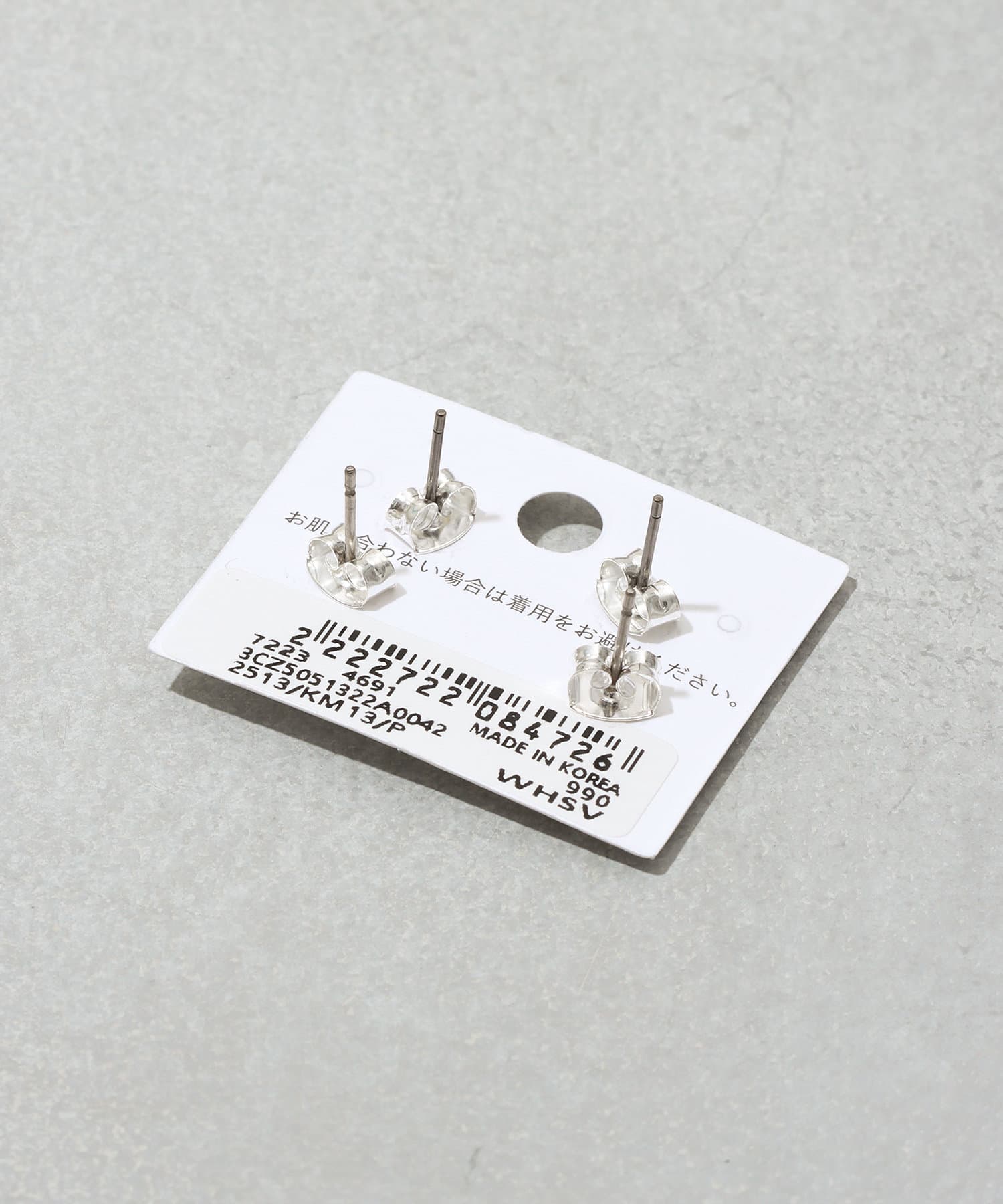 3COINS(スリーコインズ) シェルピアス4個セット