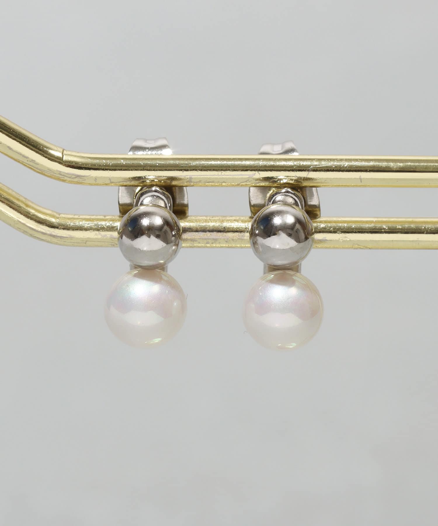 3COINS(スリーコインズ) パールボールピアス