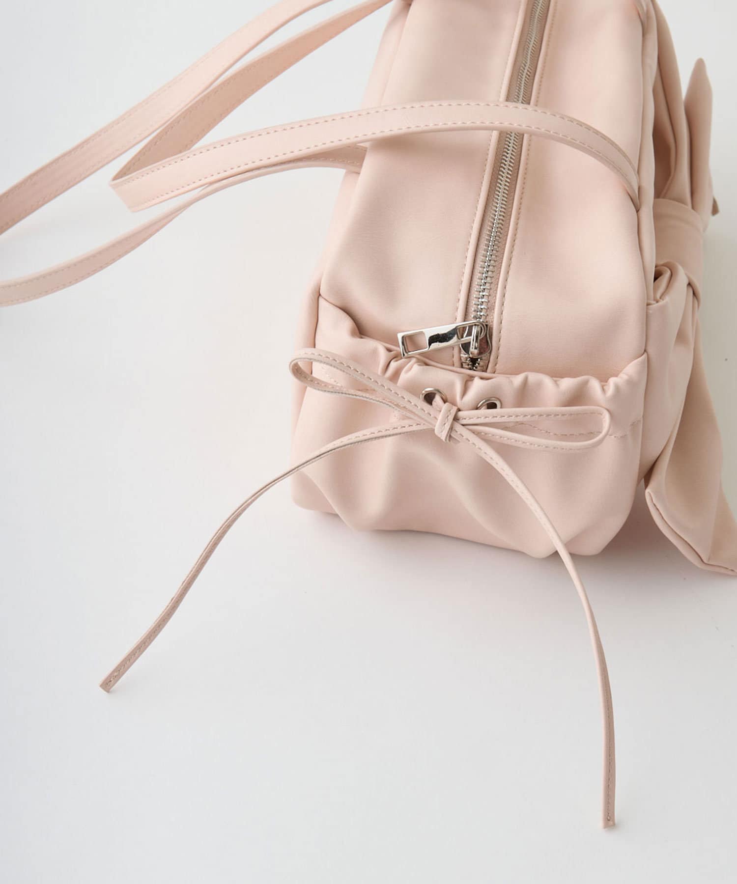 NICE CLAUP / OLIVE des OLIVE OUTLET(ナイスクラップ  / オリーブ デ オリーブ アウトレット) 【OLIVE des OLIVE】リボンスクエアボストン