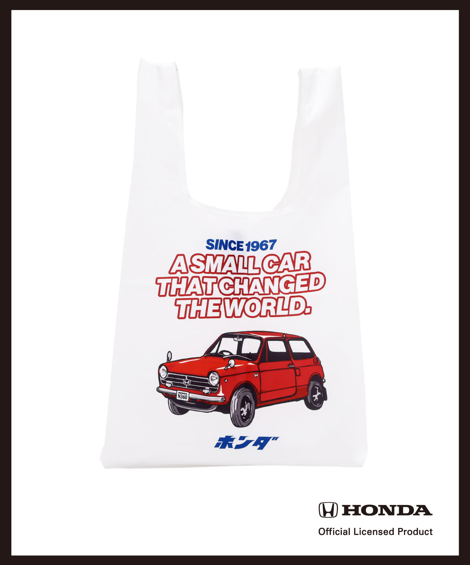 3COINS(スリーコインズ) Hondaエコバッグ／Honda