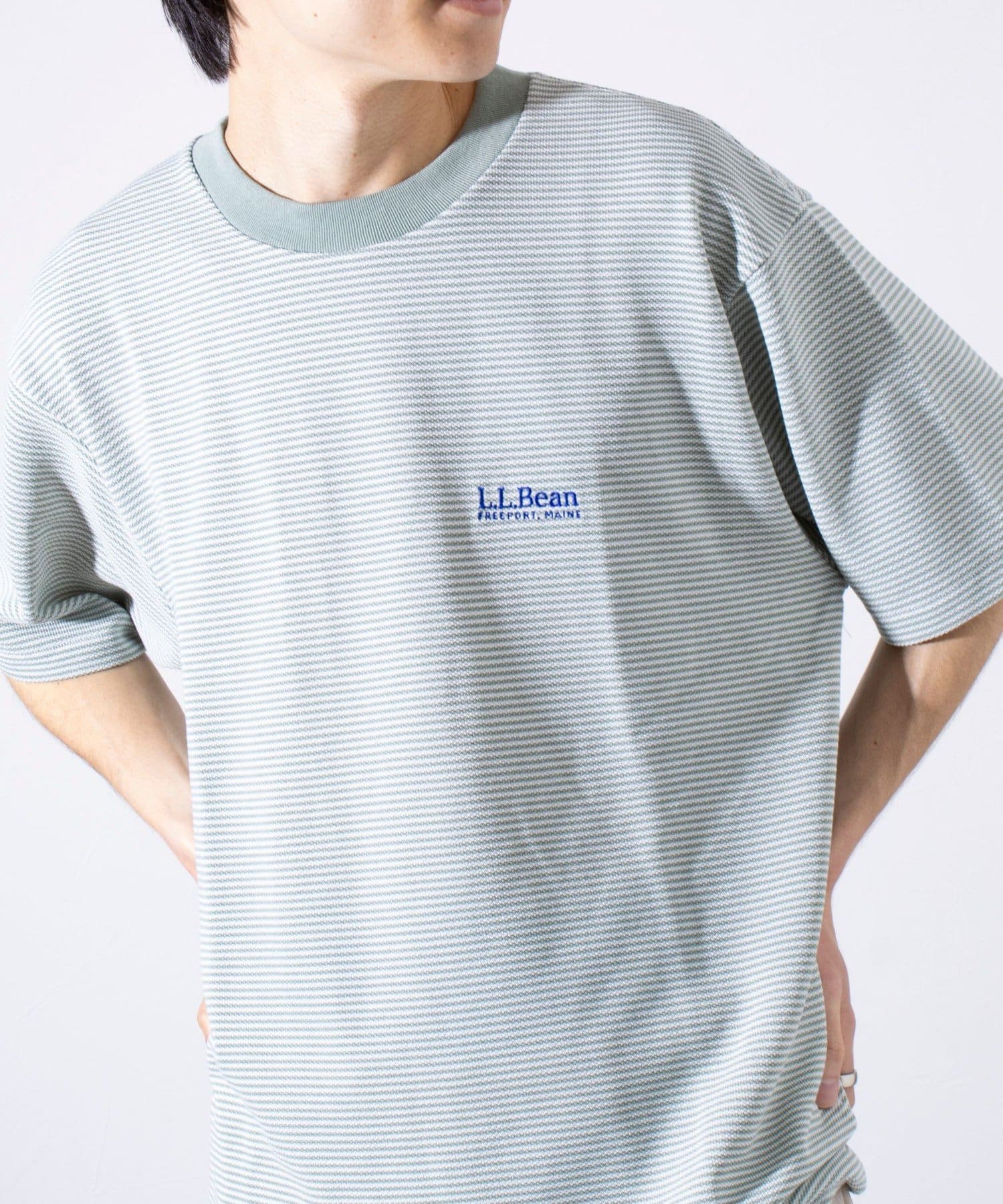 FREDY & GLOSTER(フレディ アンド グロスター) 【L.L.Bean/エルエルビーン】Pique ピケ ショートスリーブTシャツ