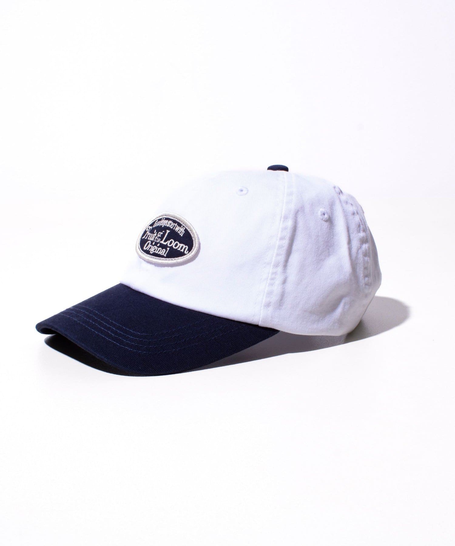 FREDY & GLOSTER(フレディ アンド グロスター) 【FRUIT OF THE LOOM】ツートーンワッペンキャップ