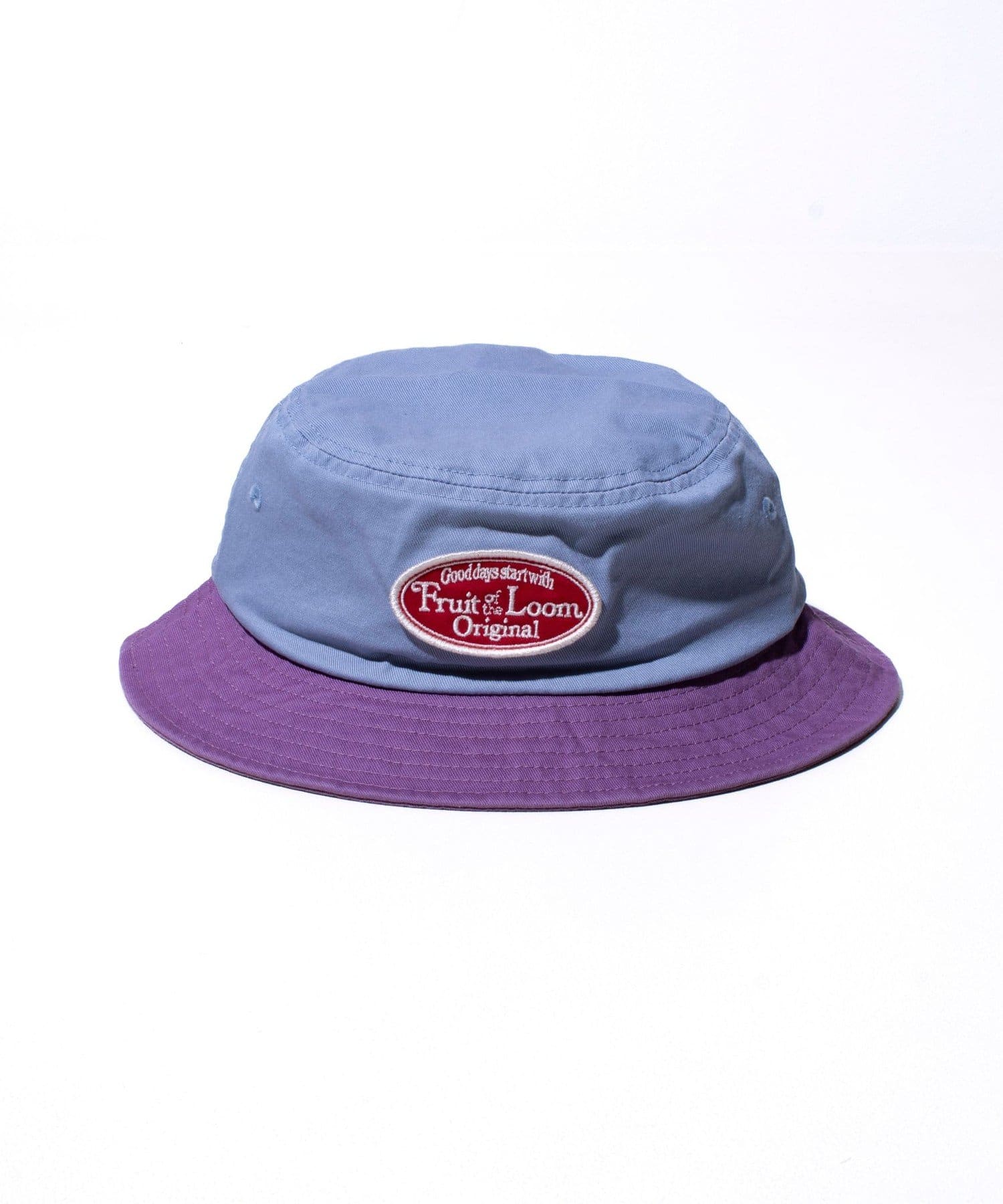 FREDY & GLOSTER(フレディ アンド グロスター) 【FRUIT OF THE LOOM】ツートーンワッペンバケットハット