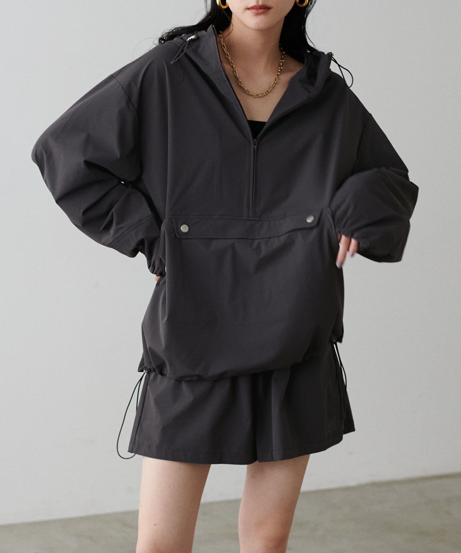 LARUTA(ラルータ) 【UVカット】フーディーラッシュガード