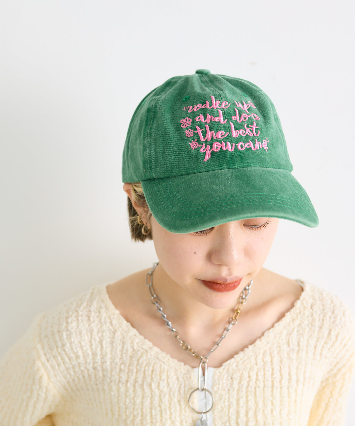キャップ　KKクローゼット購入　イタリア製キャップ Hat｜Kyoko Kikuchi's Closet｜菊池京子のクローゼット