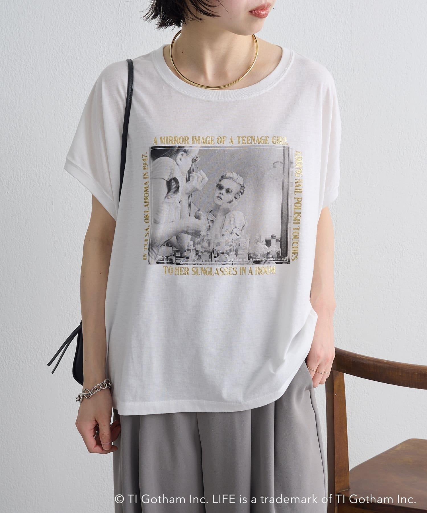 GOOD ROCK SPEED】LIFE PC フォトフレンチTシャツ | Omekashi