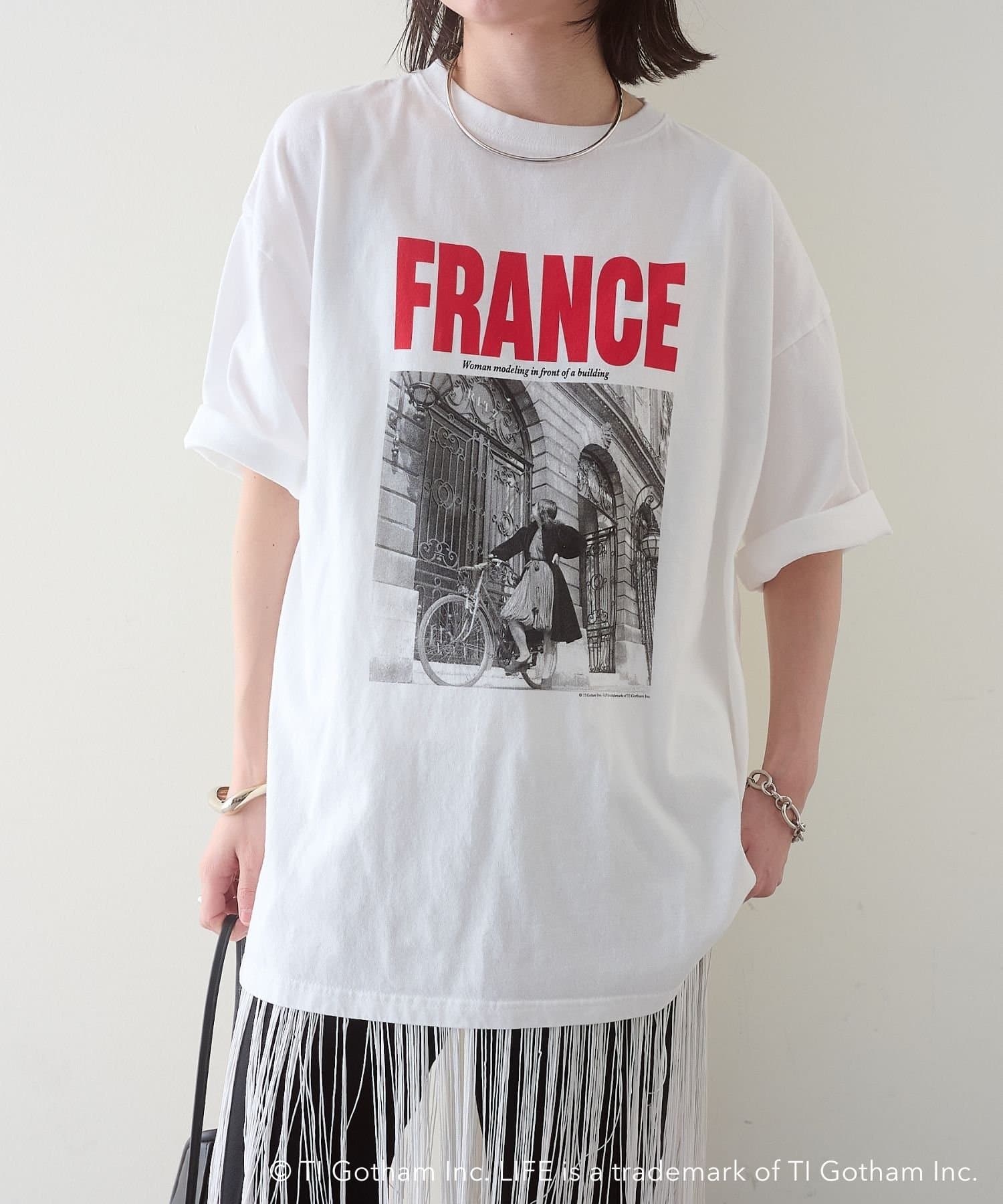 Omekashi(オメカシ) 【GOOD ROCK SPEED別注】LIFE PC FRANCE BIG Tシャツ