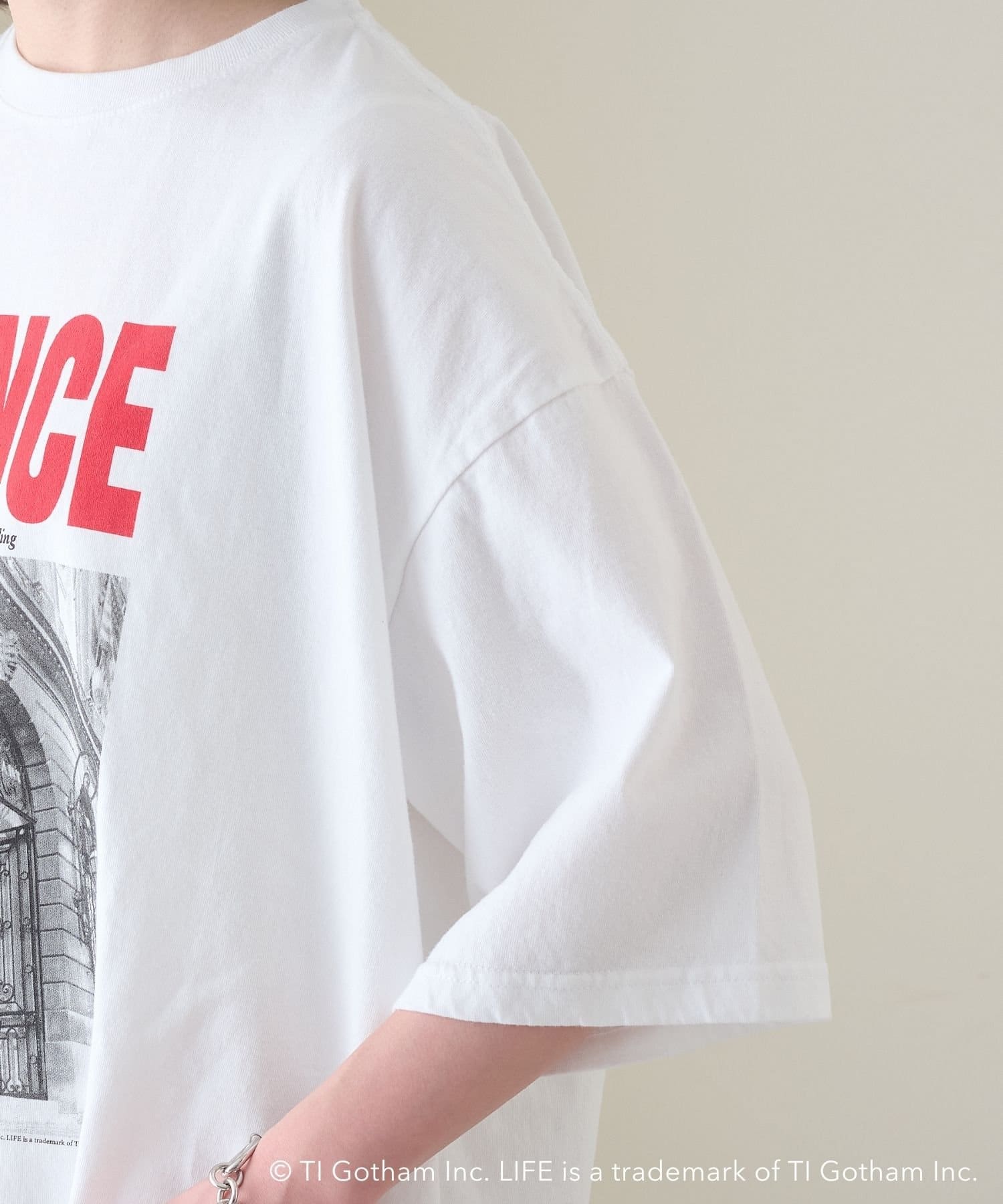 Omekashi(オメカシ) 【GOOD ROCK SPEED別注】LIFE PC FRANCE BIG Tシャツ