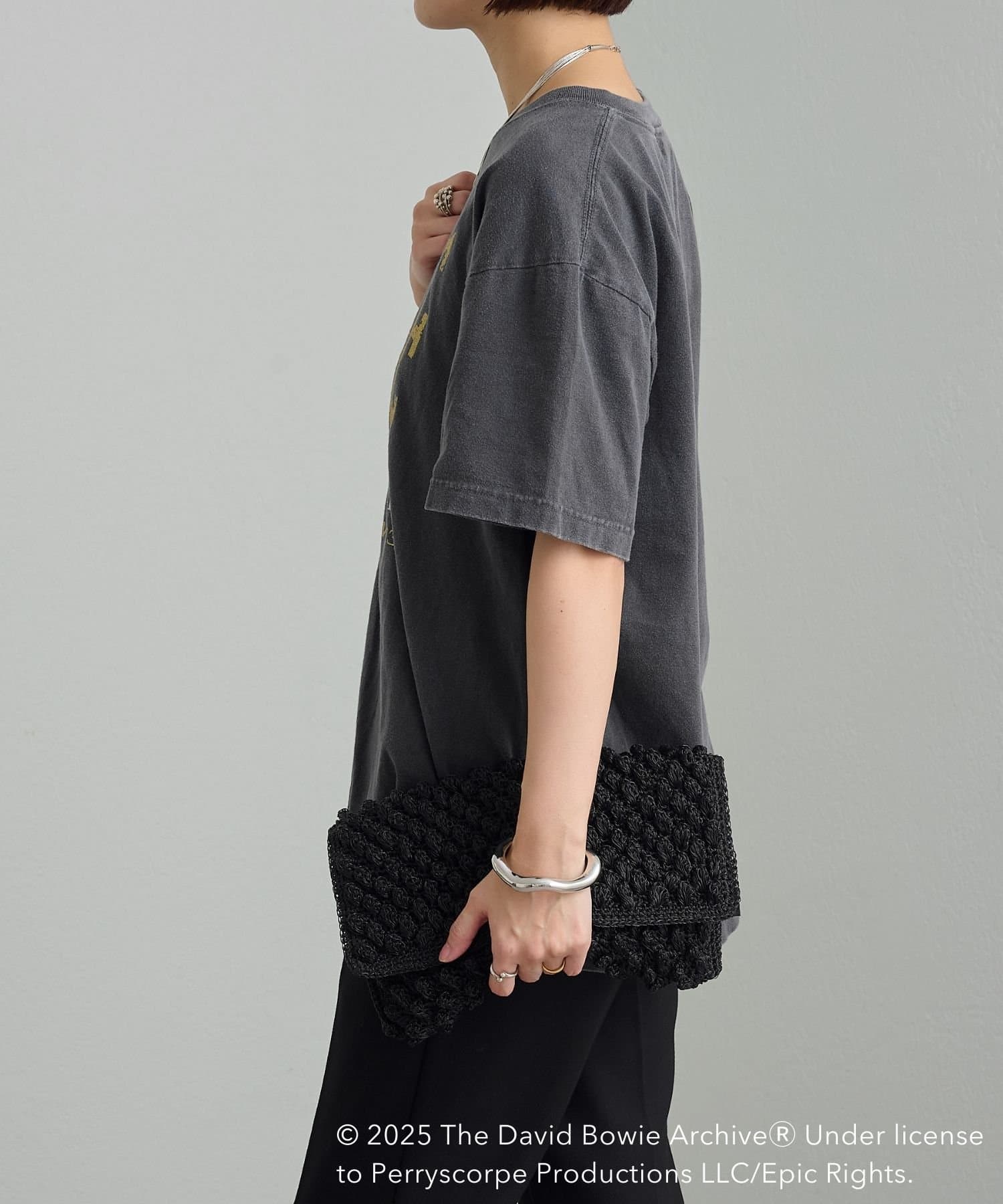 GOOD ROCK SPEED/グッドロックスピード】 DAVID BOWIE GREY TEE
