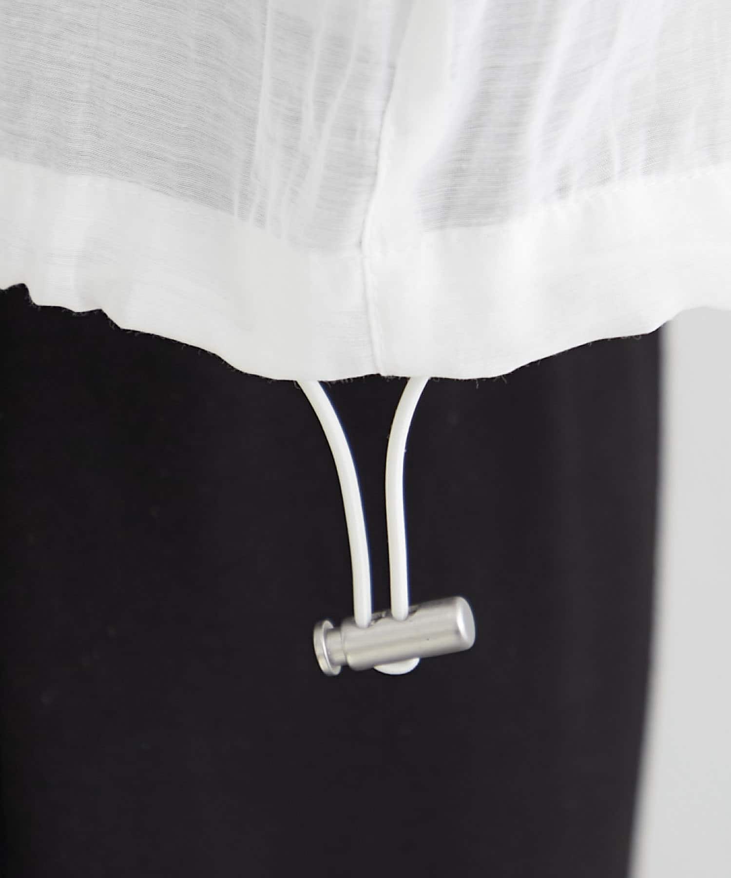 Remind me and forever(リマインドミーアンドフォーエバー) 【さっと羽織れる軽量アウター】配色ステッチシアーマンパ