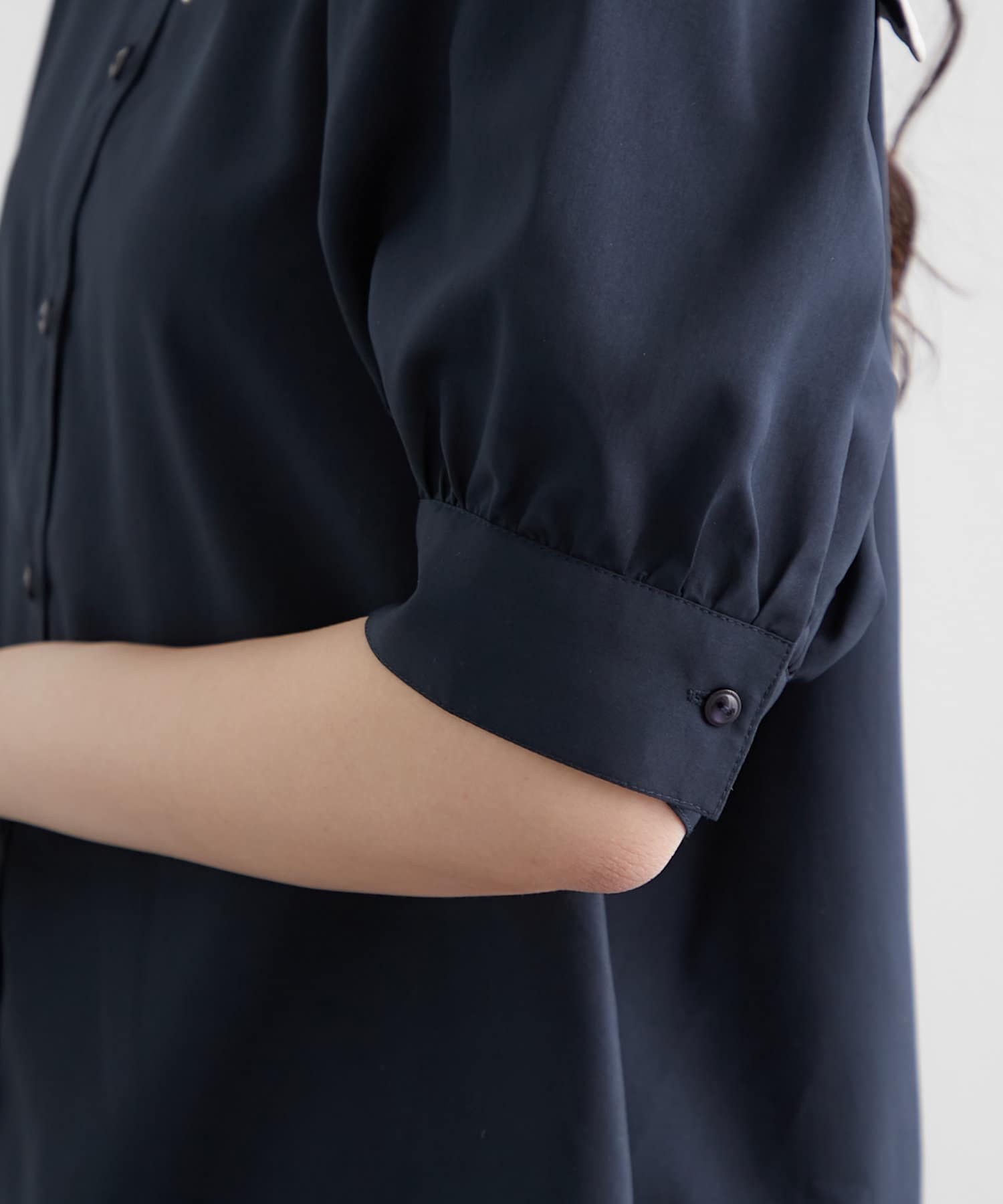 Remind me and forever(リマインドミーアンドフォーエバー) ≪人気デザイン≫衿刺繍半袖ブラウス