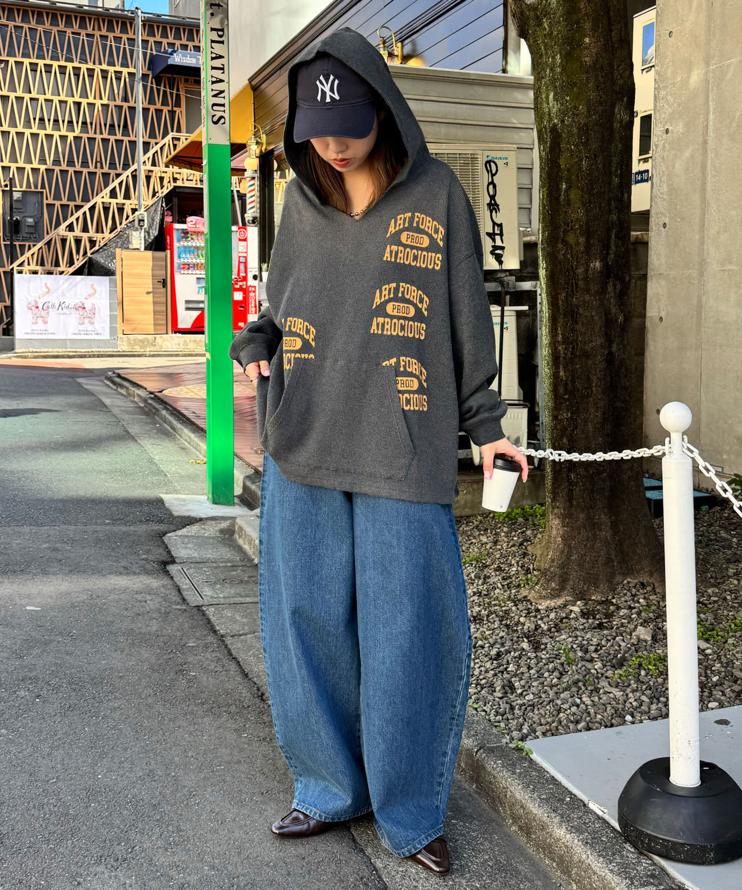 CIAOPANIC(チャオパニック) 【RePRODUCTION LABEL / リプロダクションレーベル】サーマルスキッパーフーディー