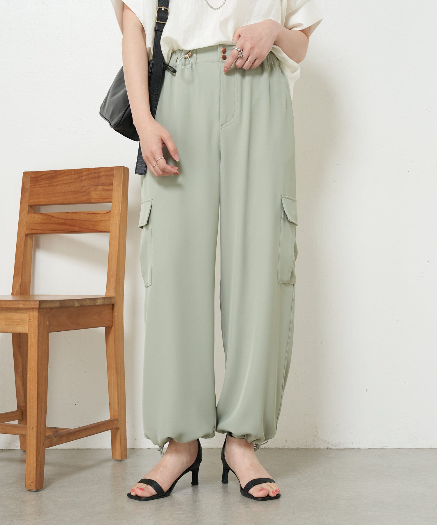 セール】トロミパラシュートパンツ（その他パンツ）｜Jena