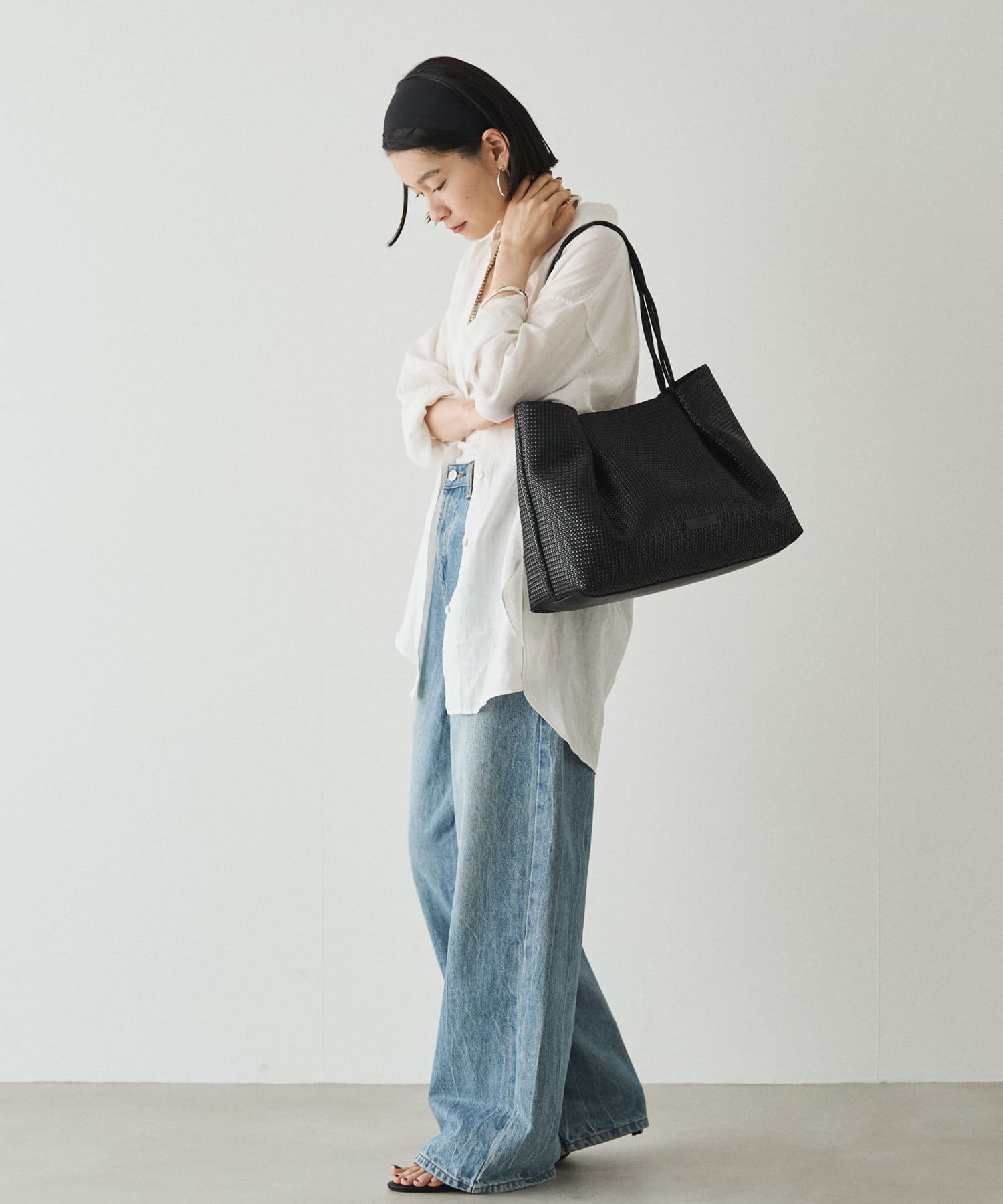 russet(ラシット) [タック入り]メッシュトートバッグ