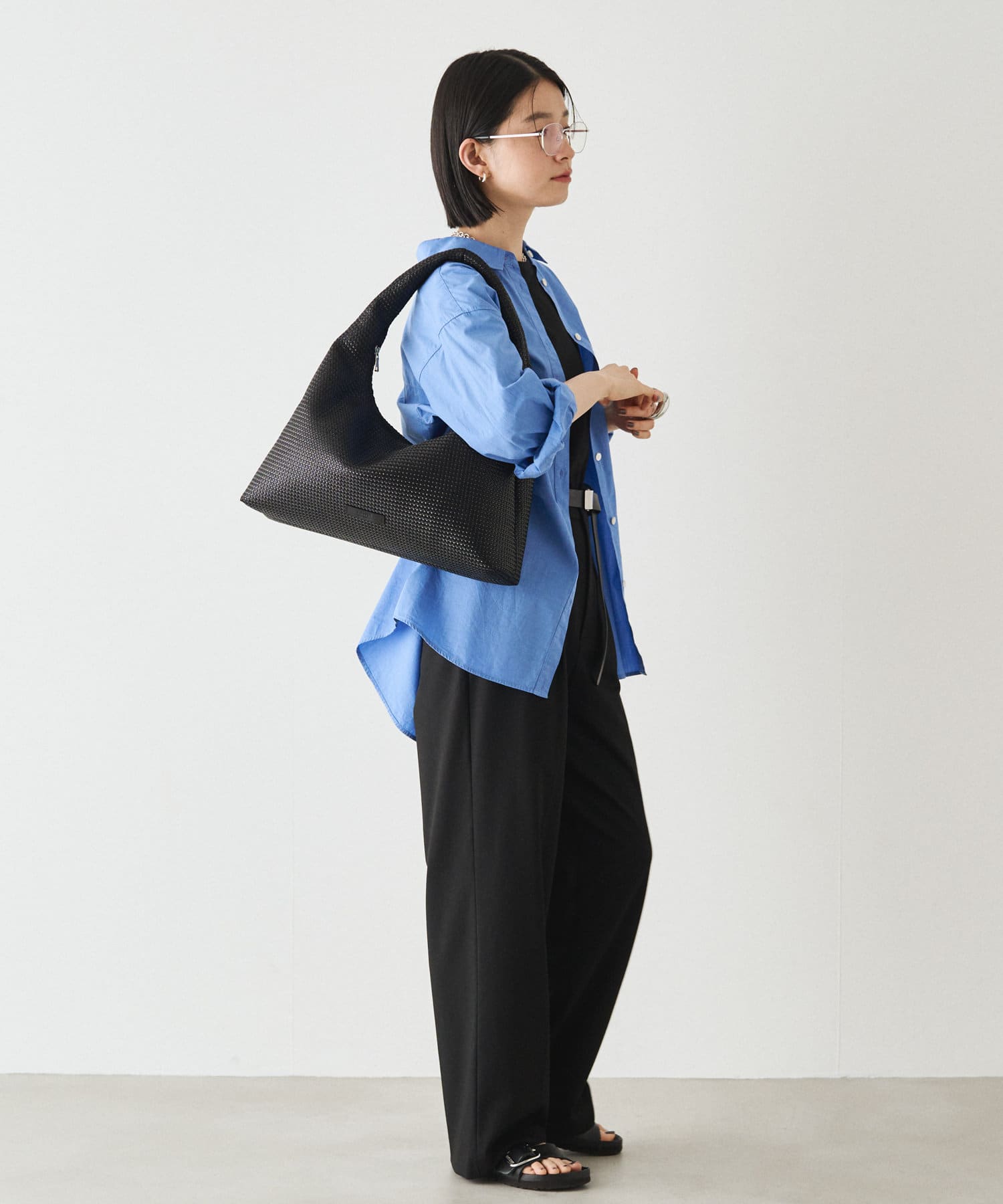 russet(ラシット) ワンショルダーメッシュトートバッグ