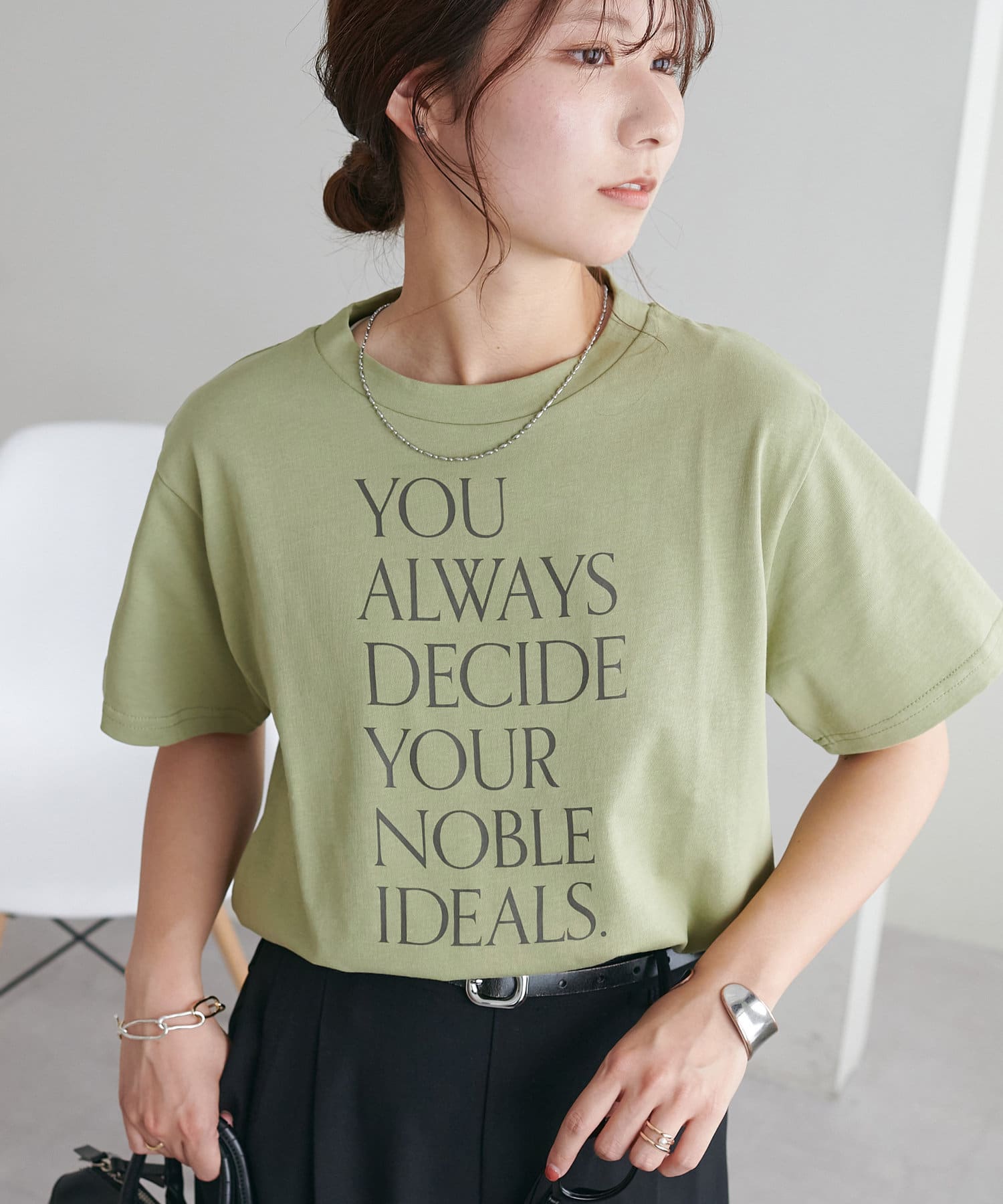 DISCOAT(ディスコート) 【WEB限定】ALWAYSコンパクトTシャツ