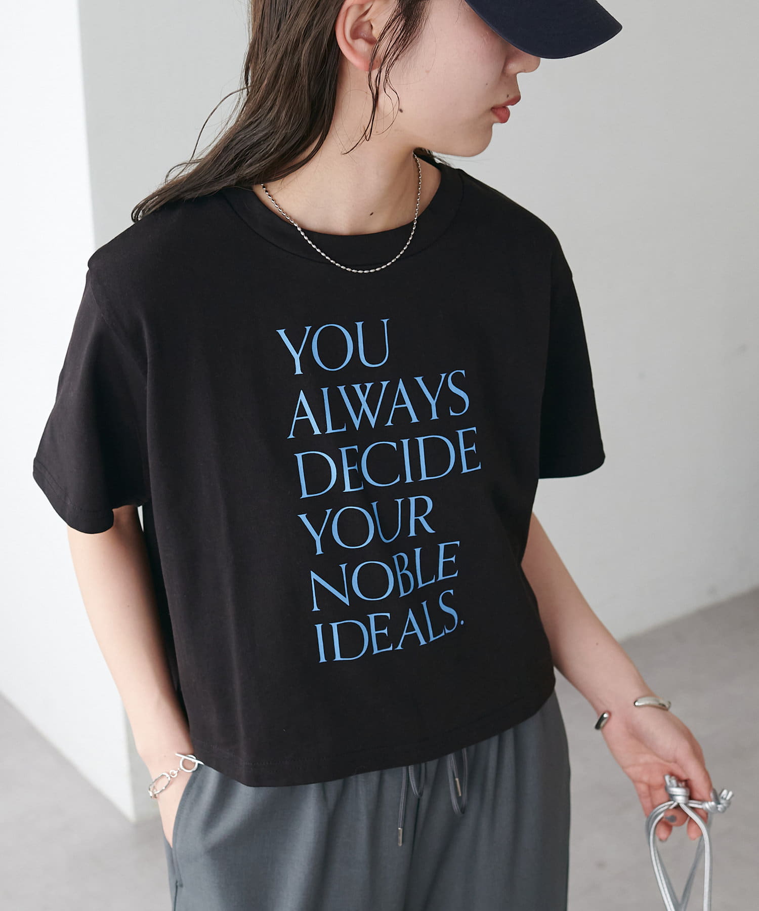 DISCOAT(ディスコート) 【WEB限定】ALWAYSコンパクトTシャツ